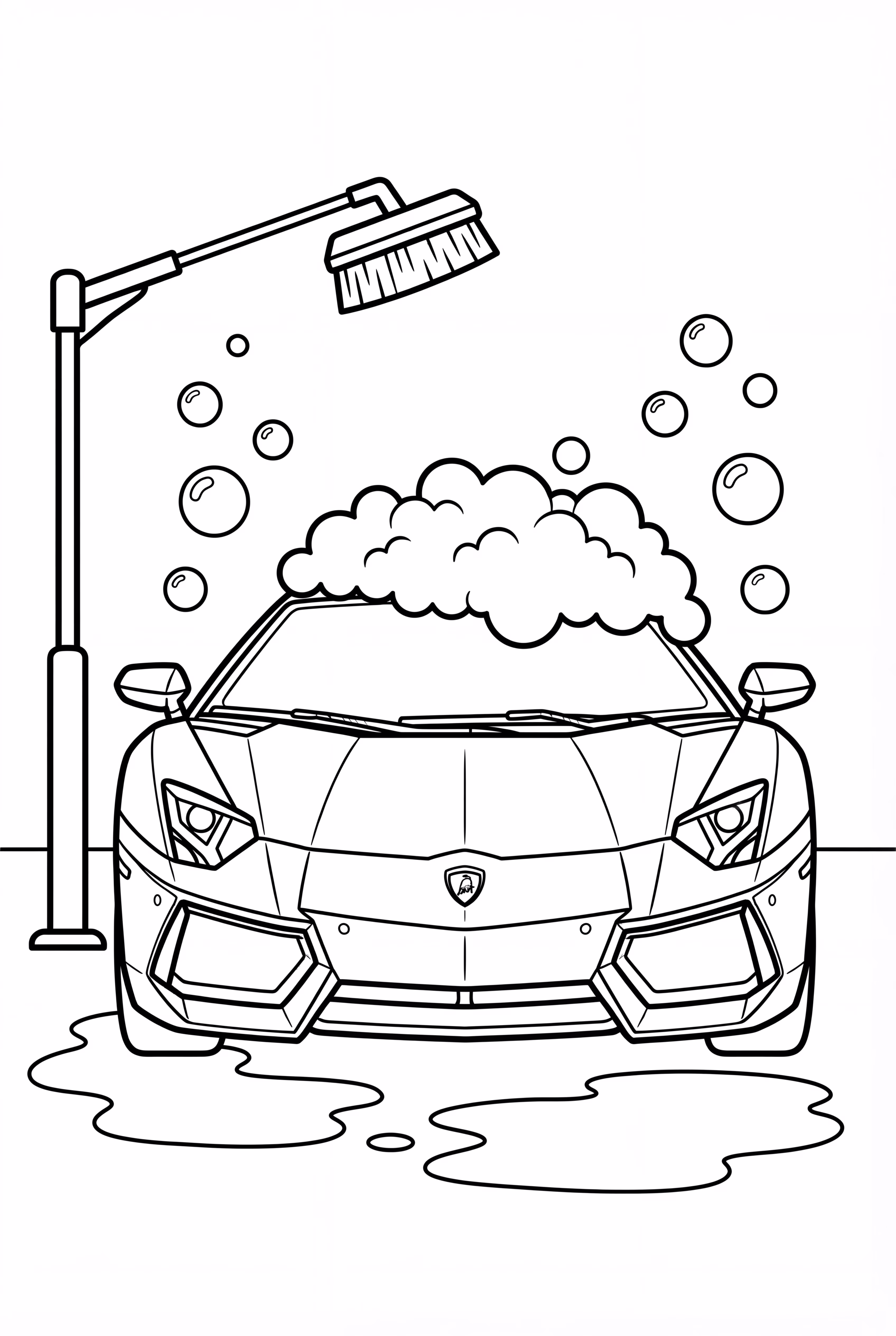 Lamborghini Car Wash Day