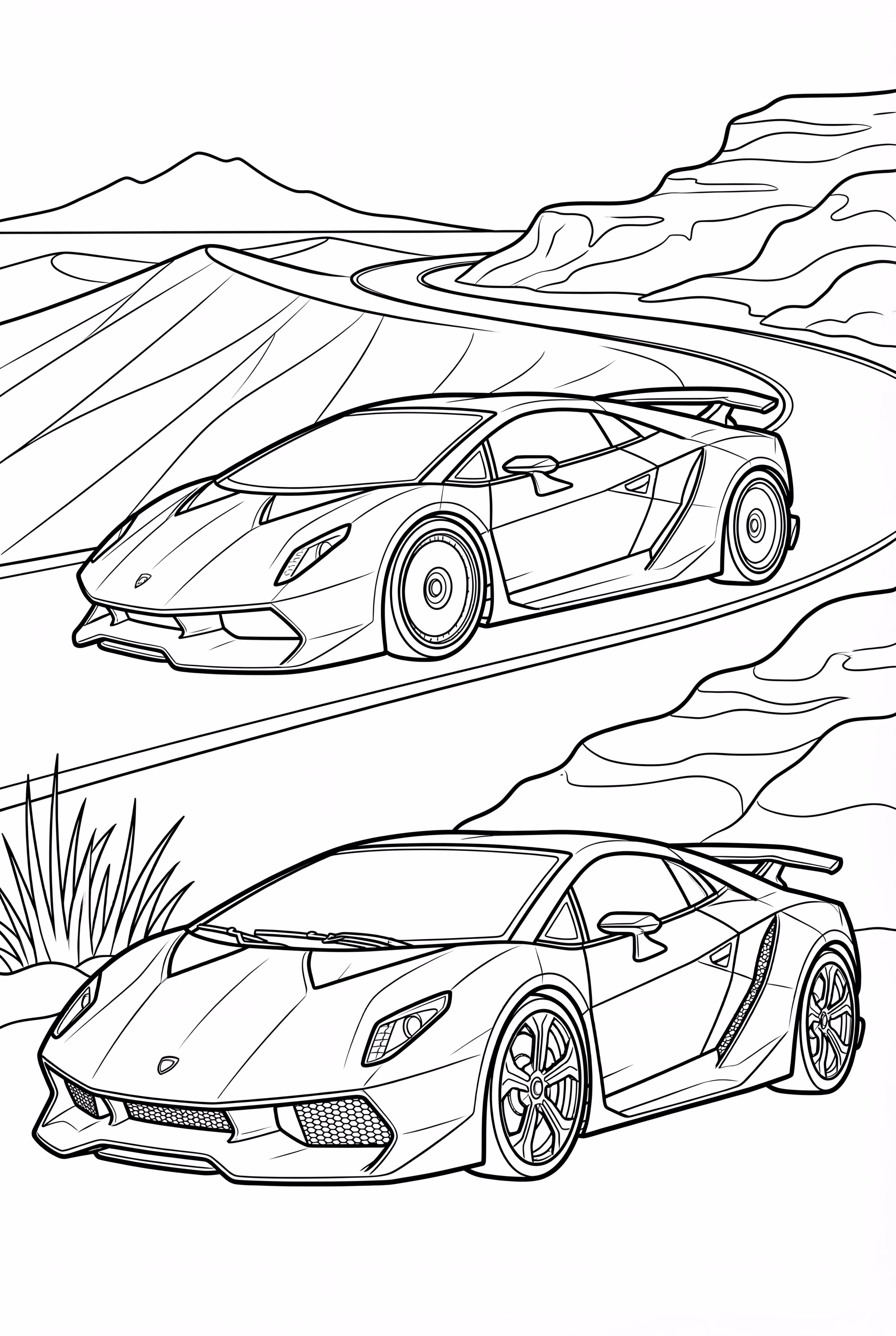 Lamborghini Desert Road