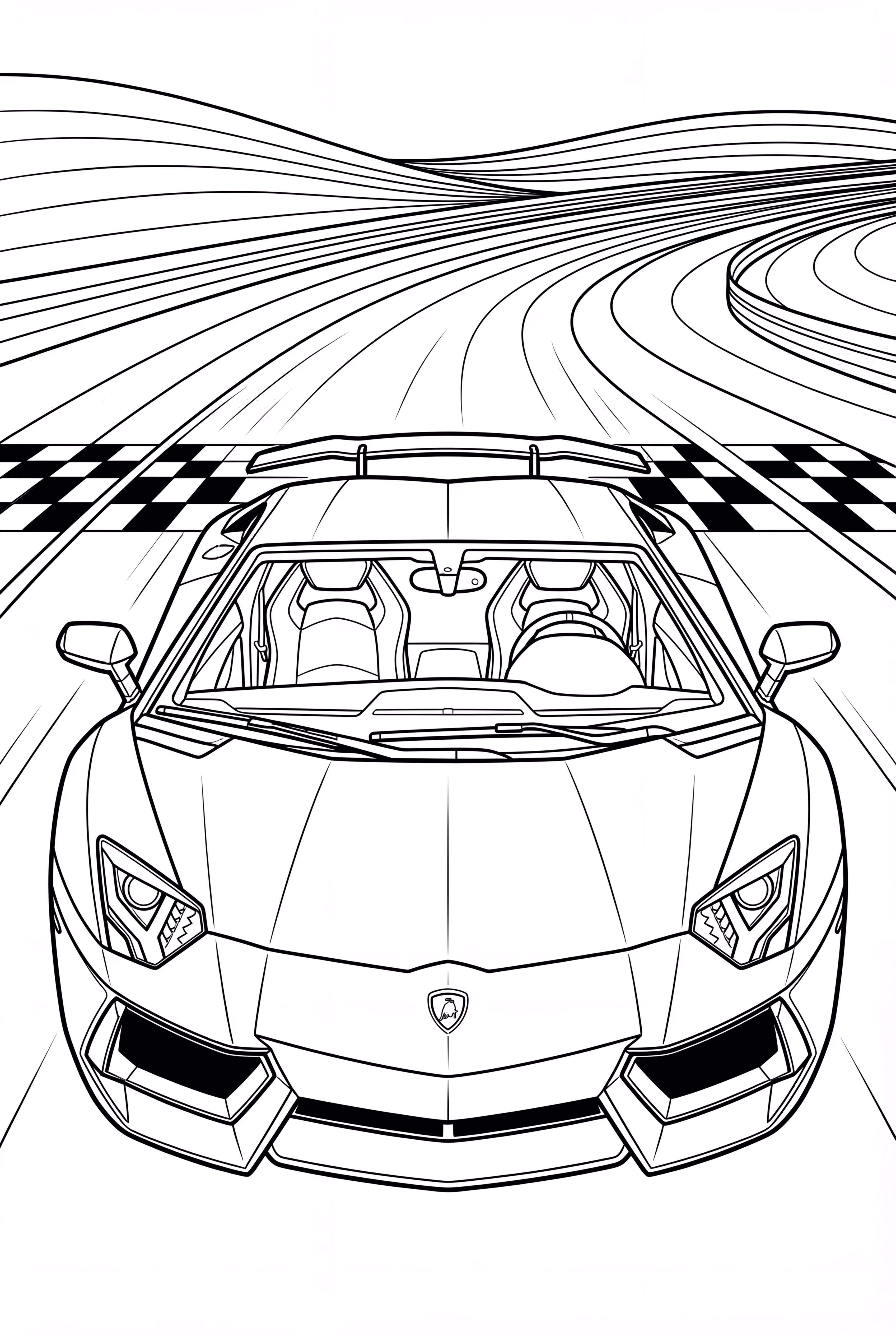 兰博基尼赛车赛道