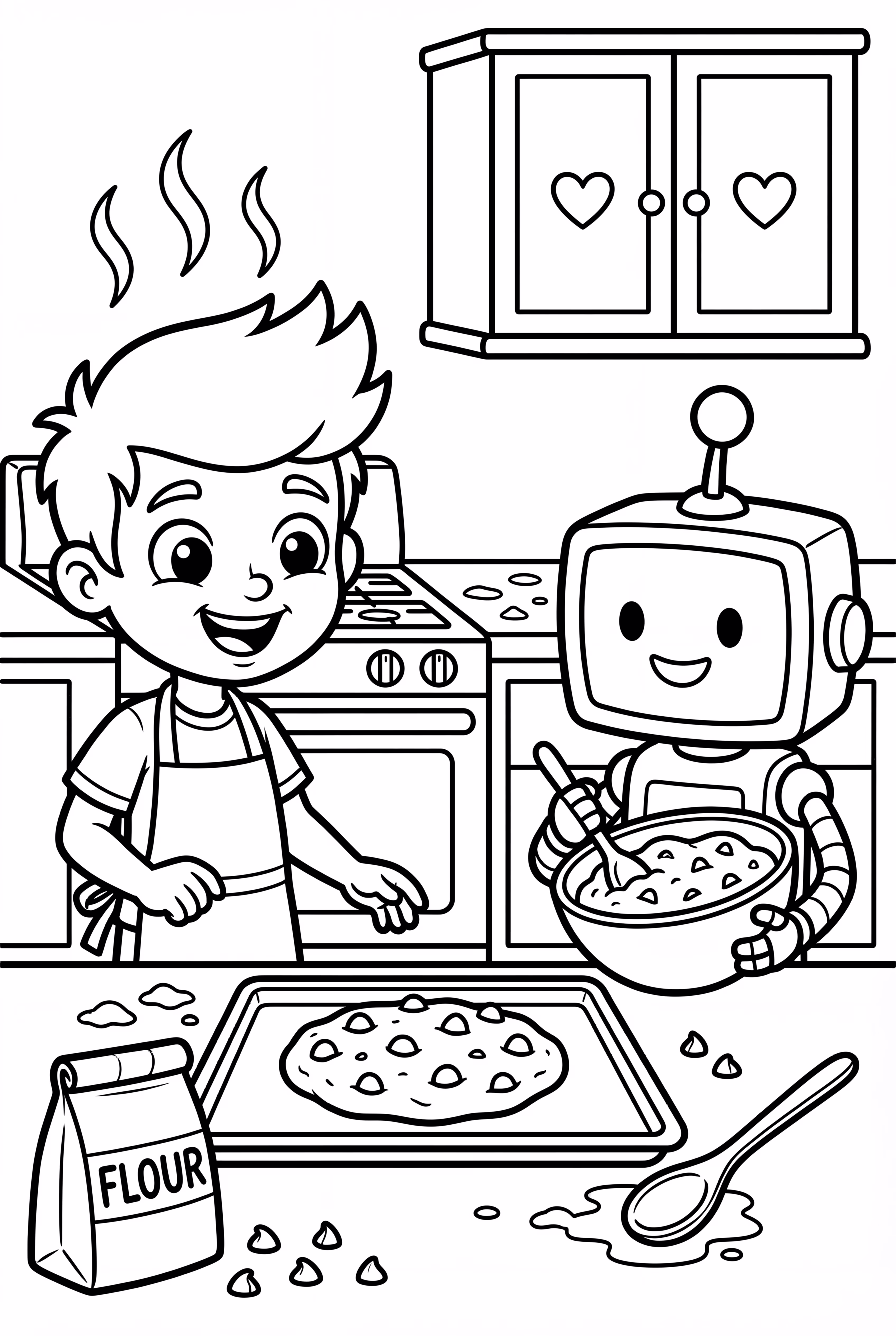 Lankybox Duo Baking Giant Cookie