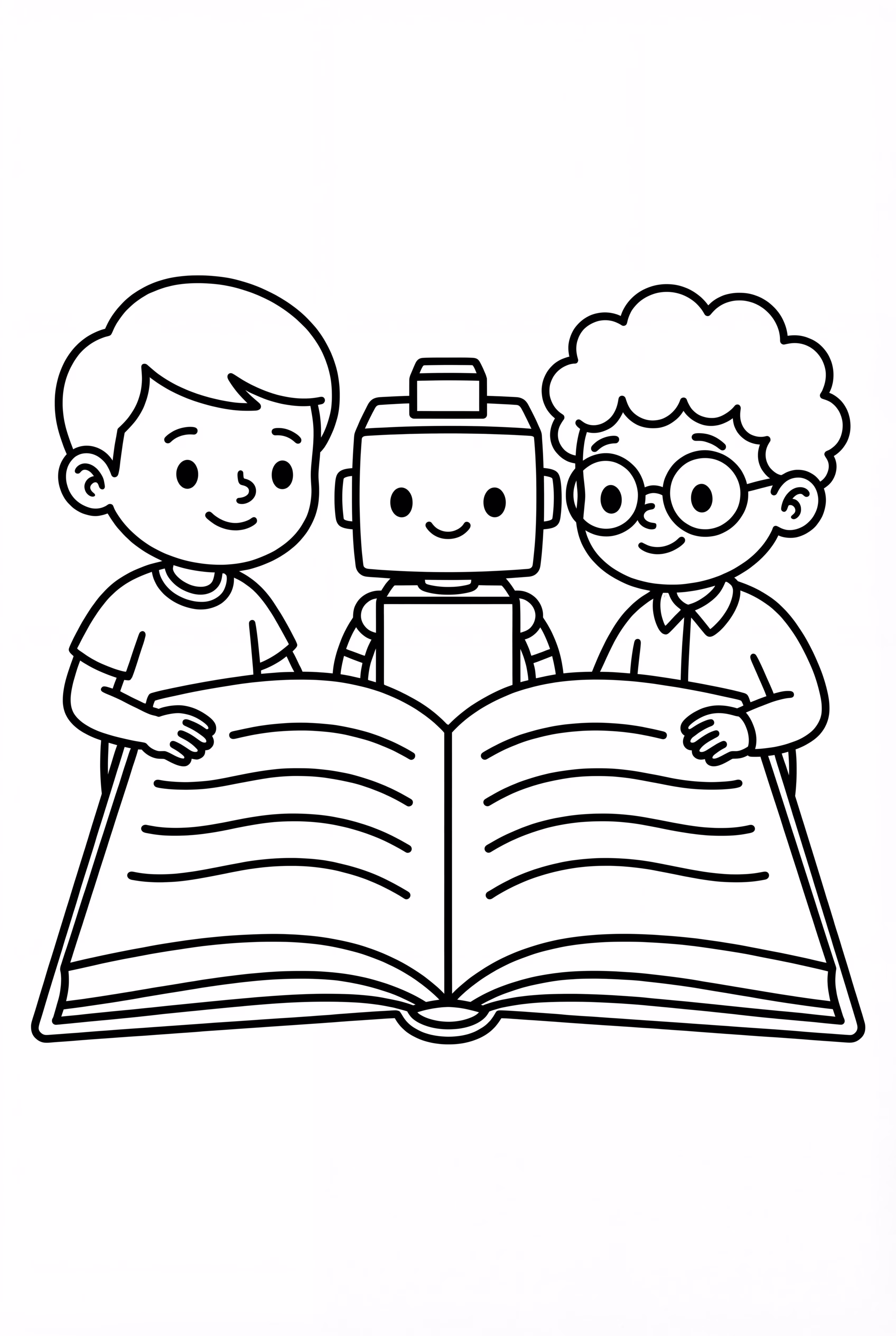 Lankybox Friends Reading Giant Storybook