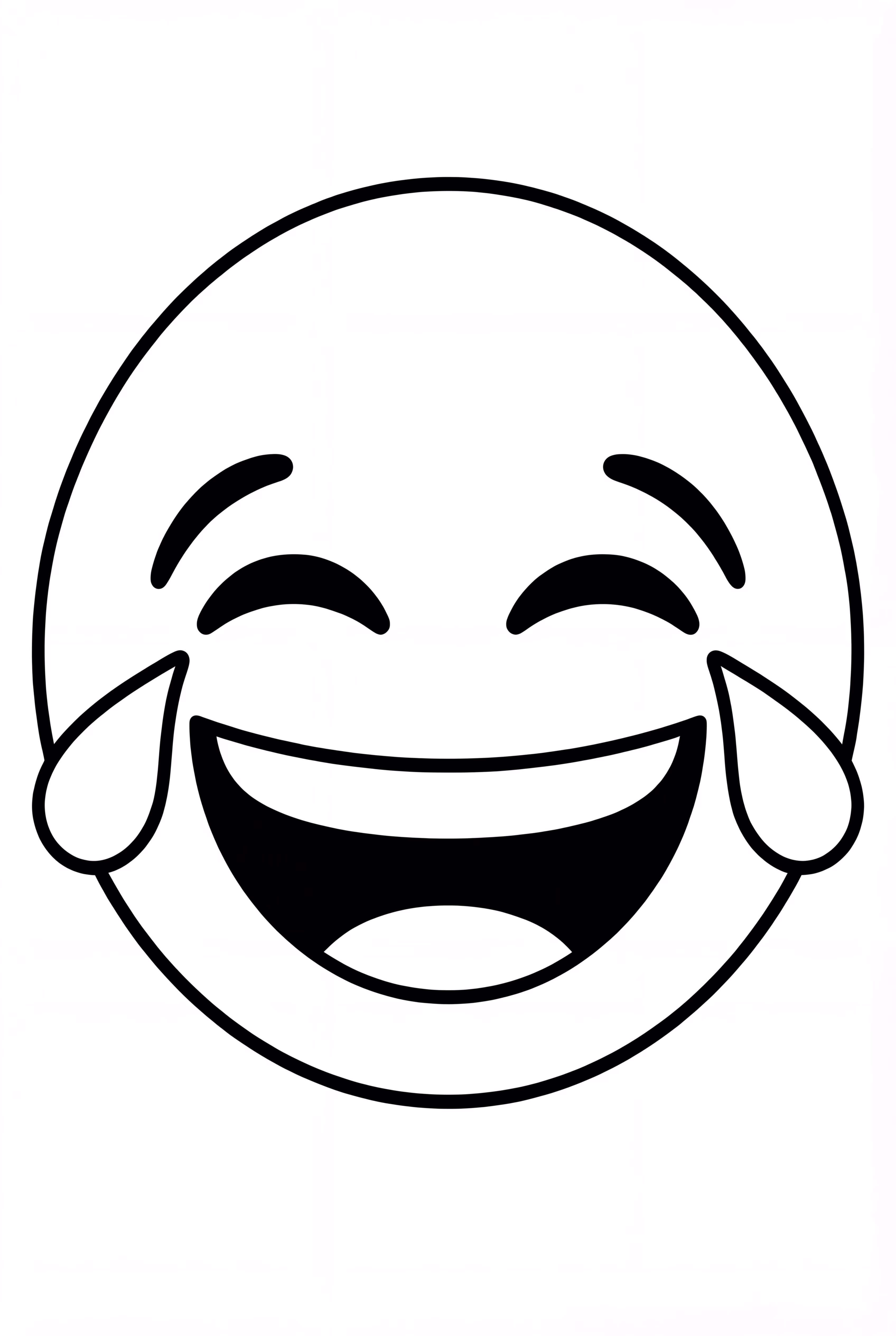 Laughing Emoji Spilling Tears