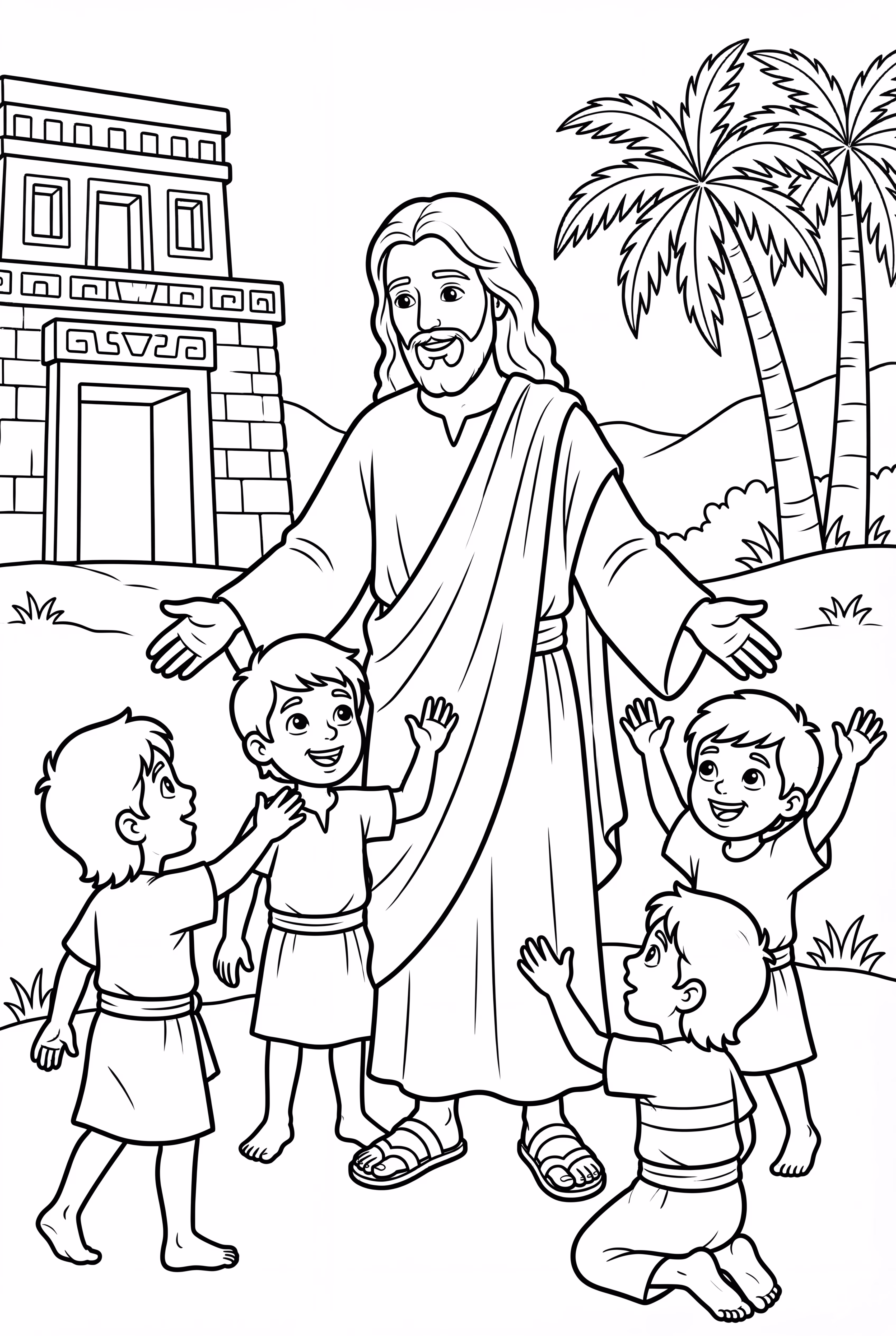 LDS Jesus Christ Visiting The Americas