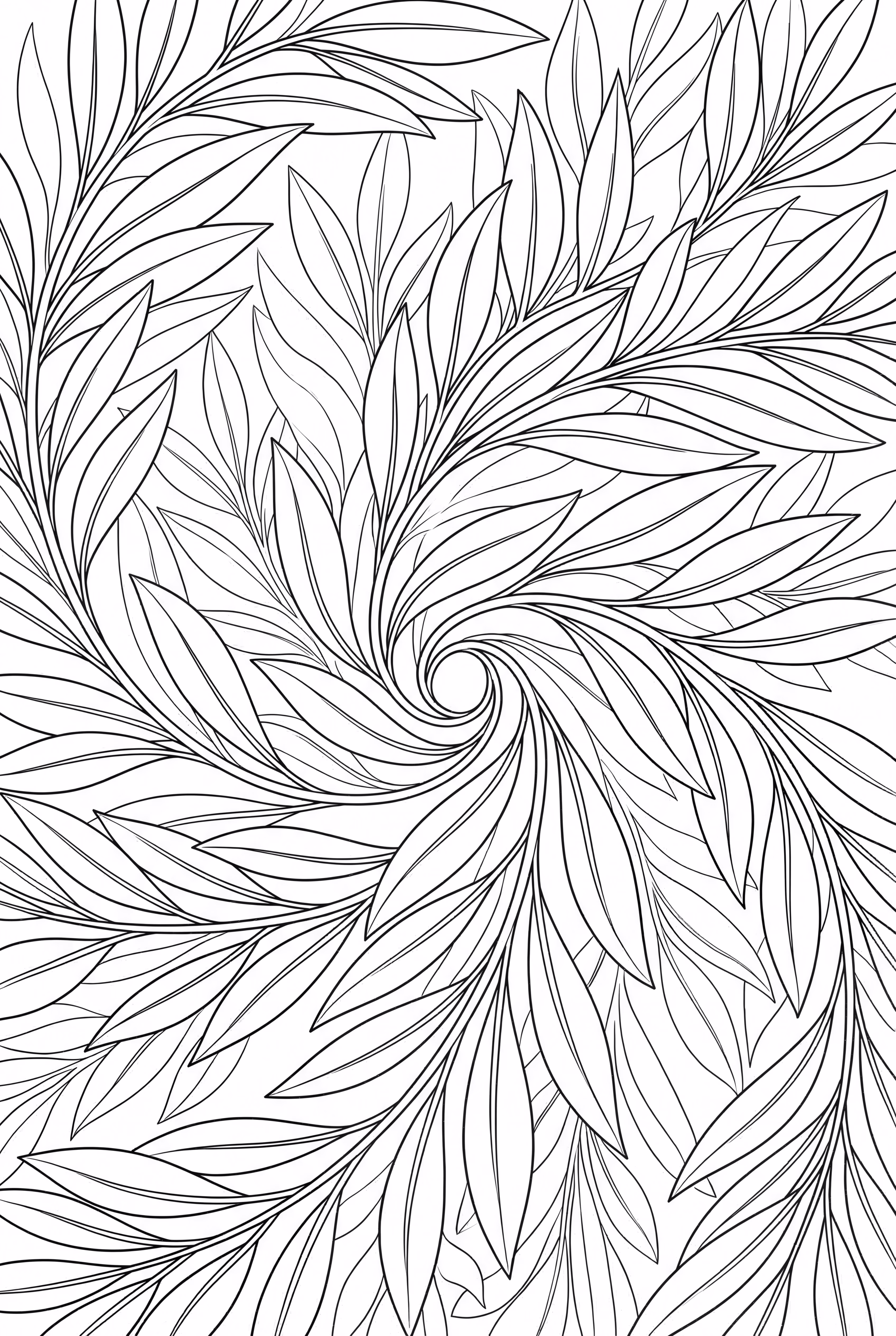 Disposition des feuilles en spirale-2