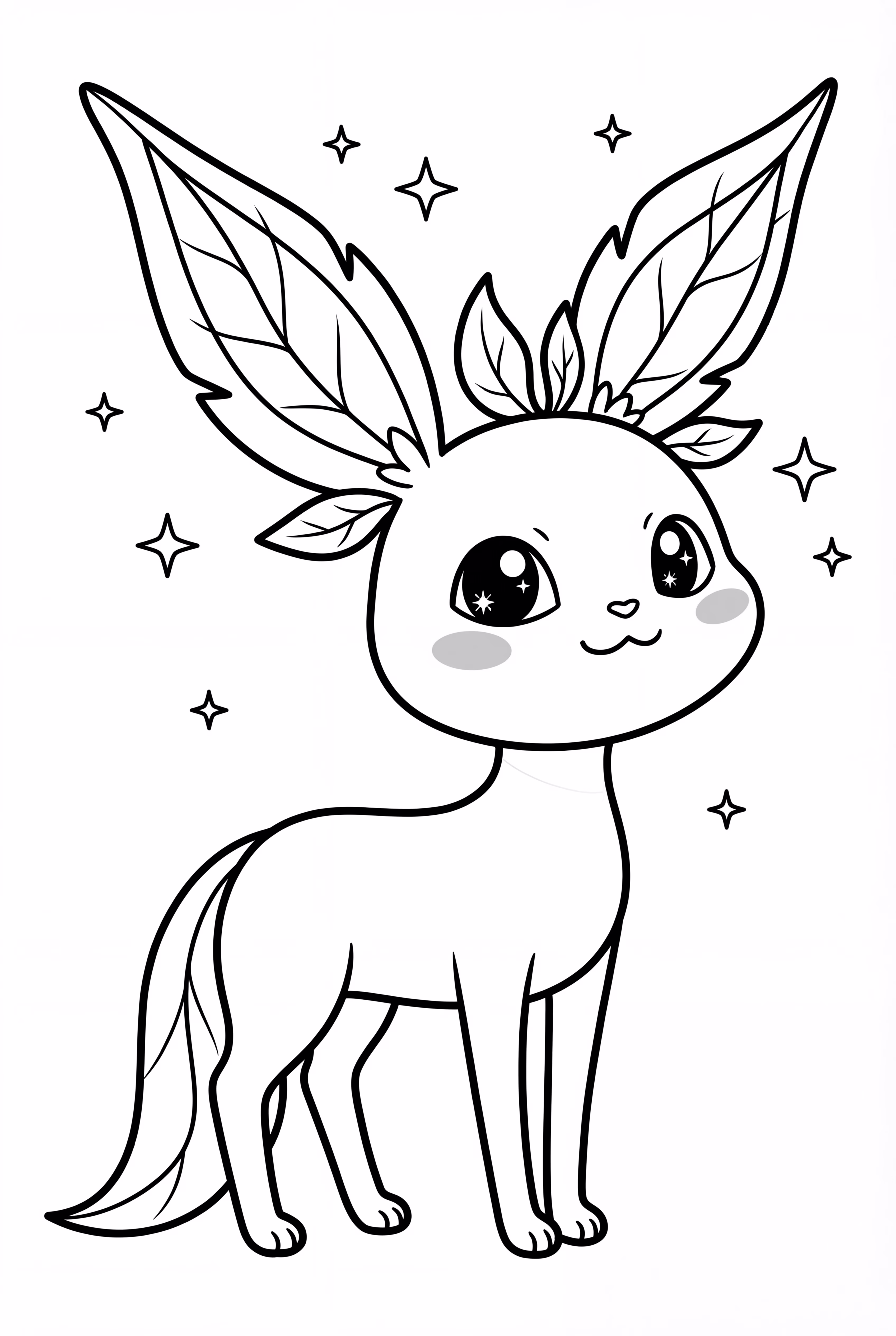 Leafeon Face