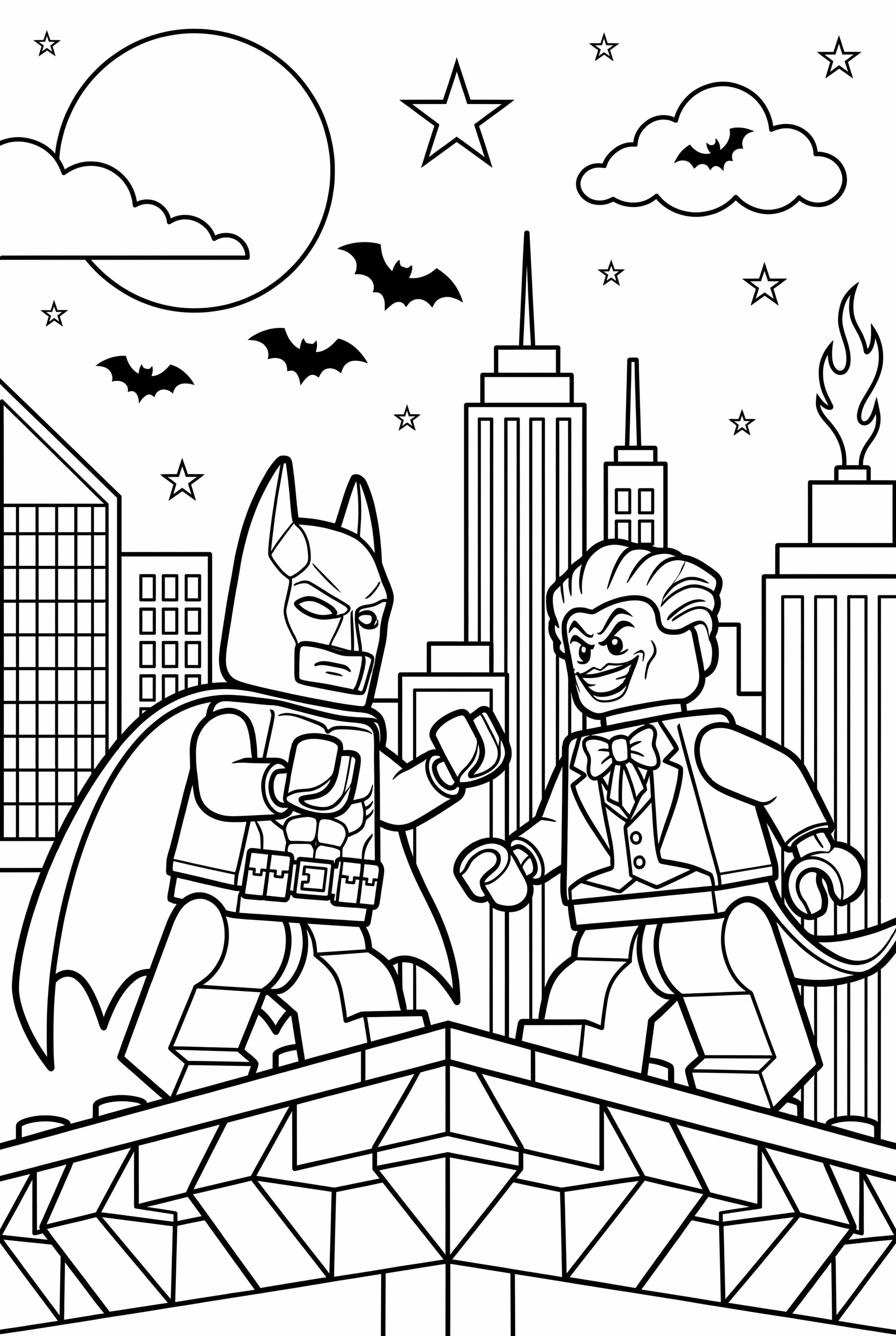 Lego Batman vs. Joker Showdown