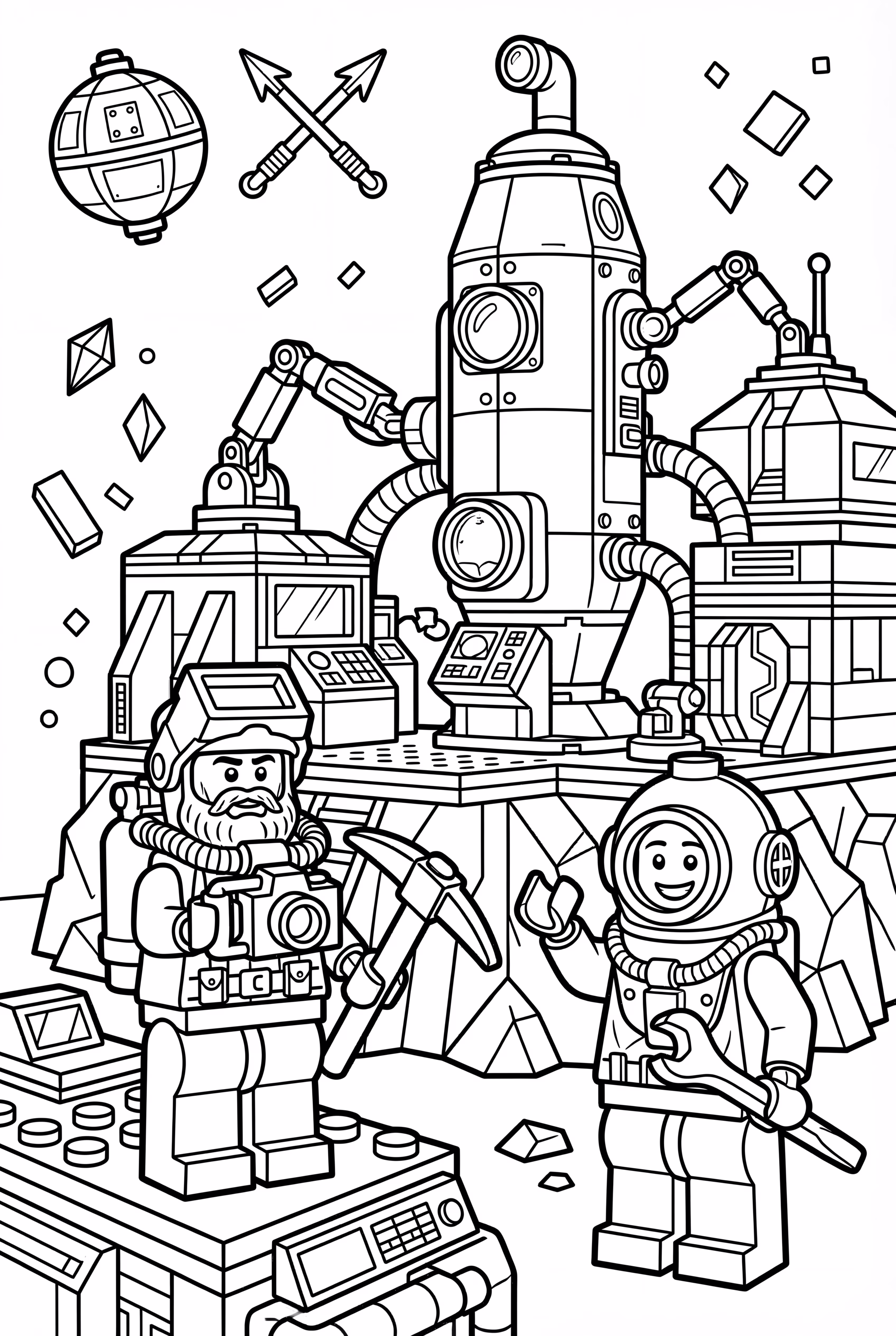 乐高深海探险与潜水艇-2