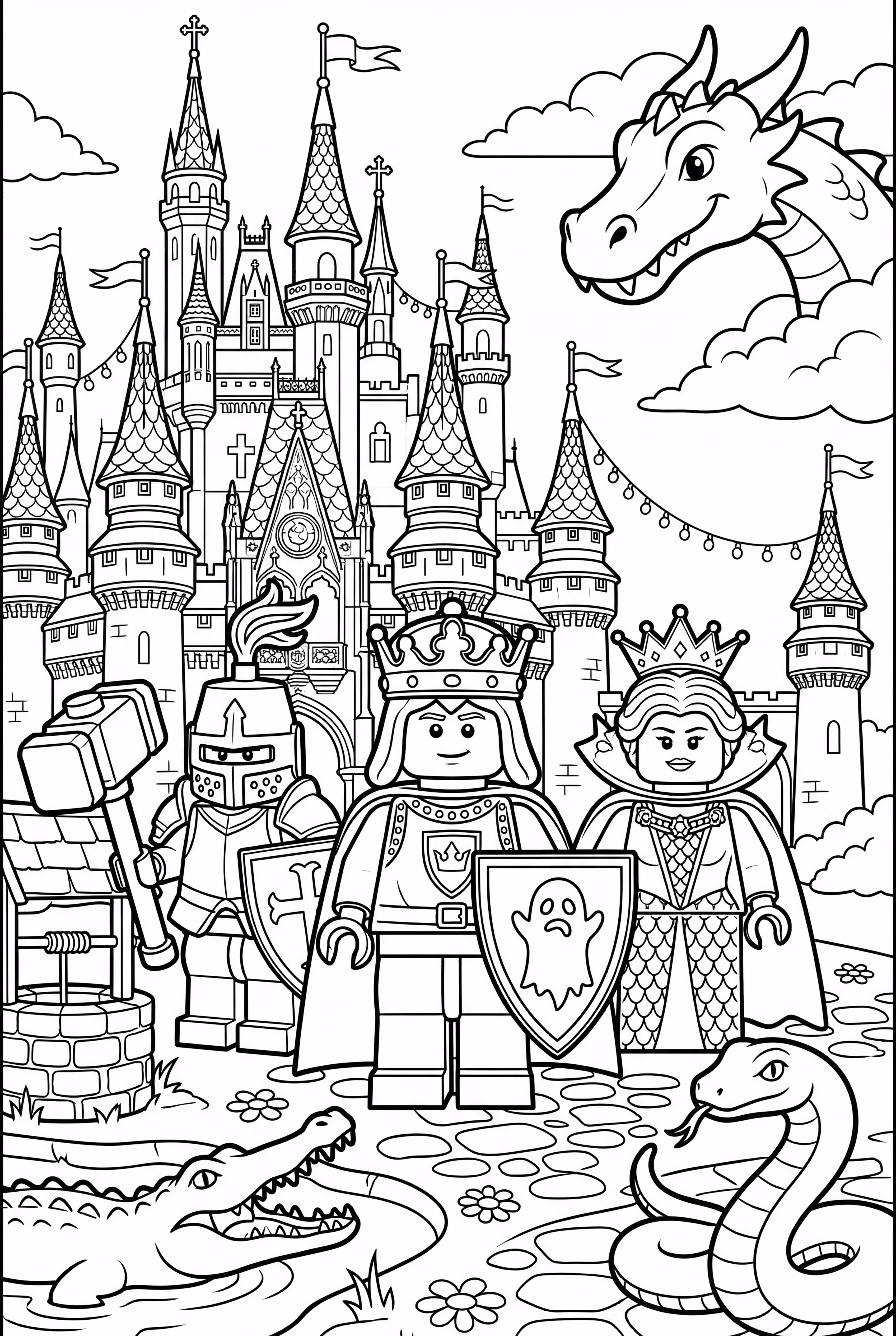 Lego Dreamzzz Fantasy Castle with Characters