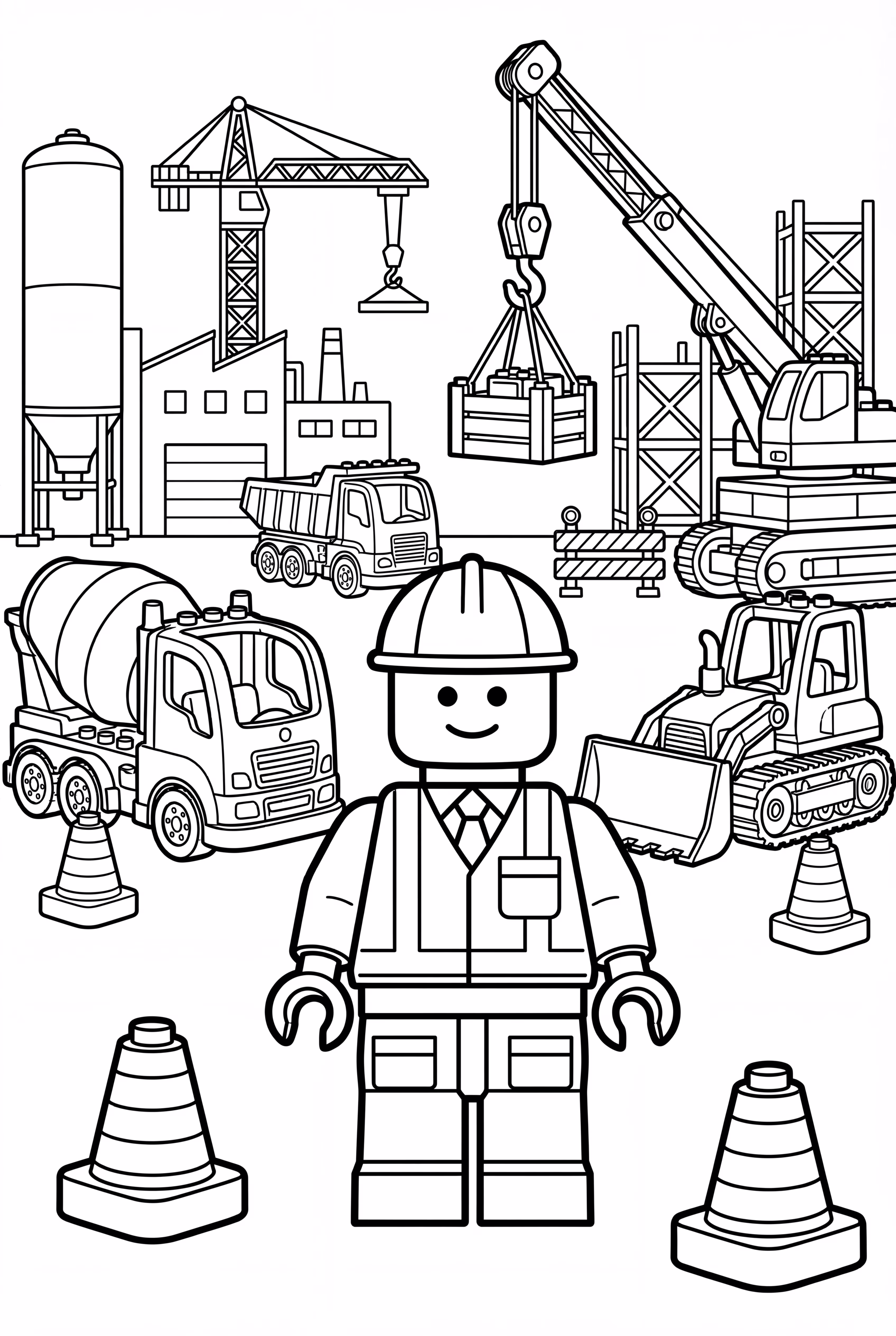 Lego Duplo Construction Site with Vehicles-2