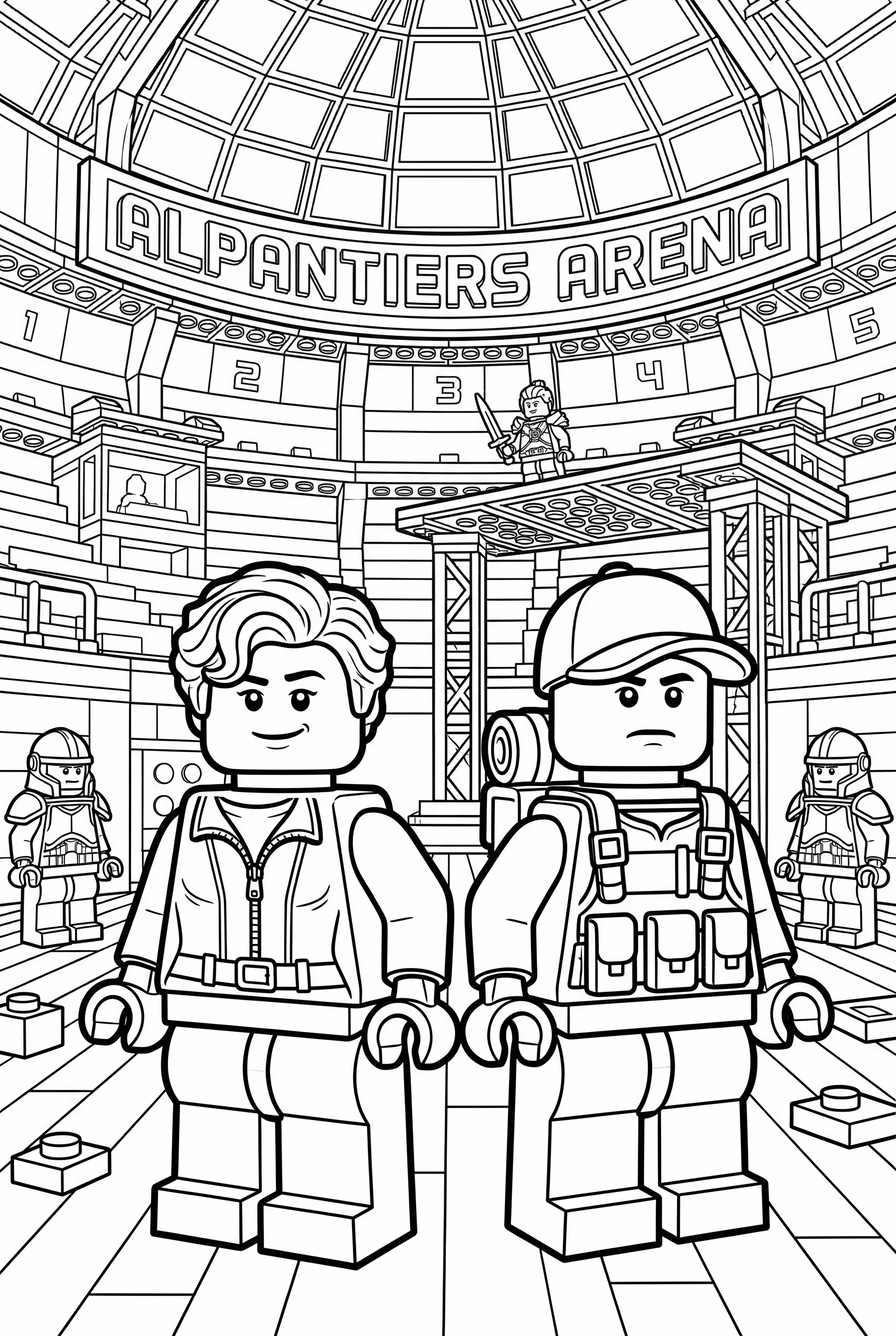 Lego Fortnight Battle Royale Arena