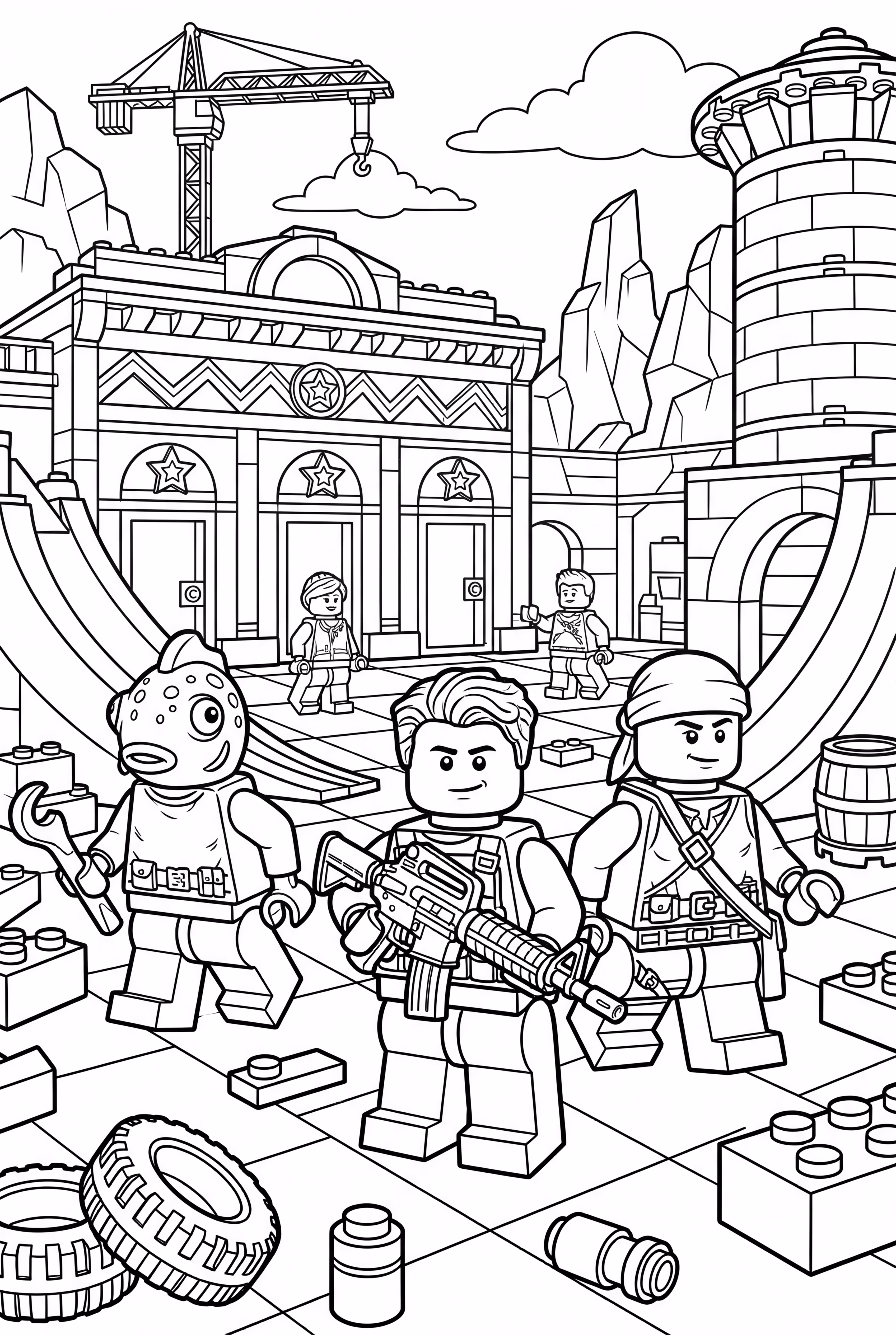 Lego Fortnight Battle Royale Arena-2