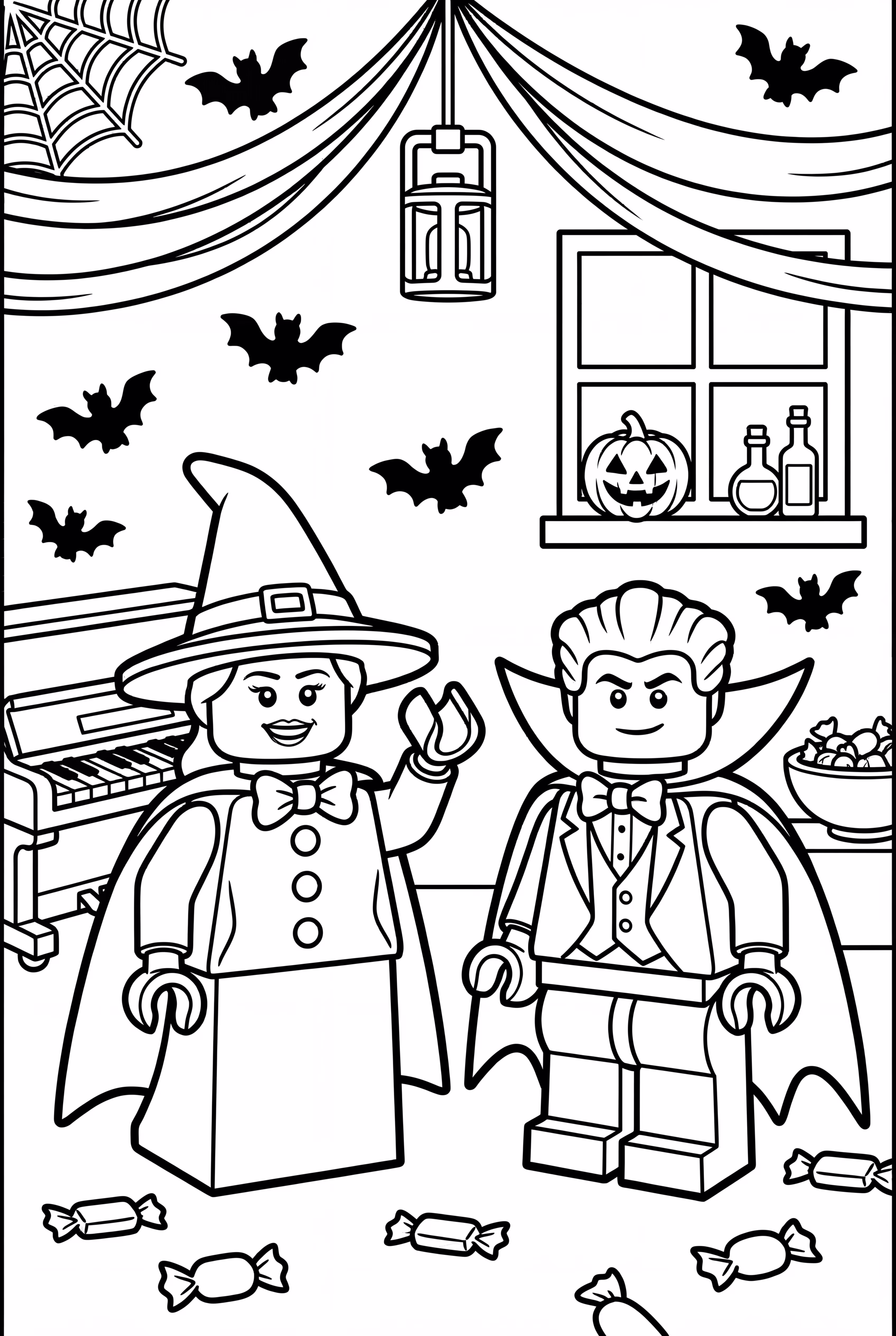 乐高万圣节服装派对