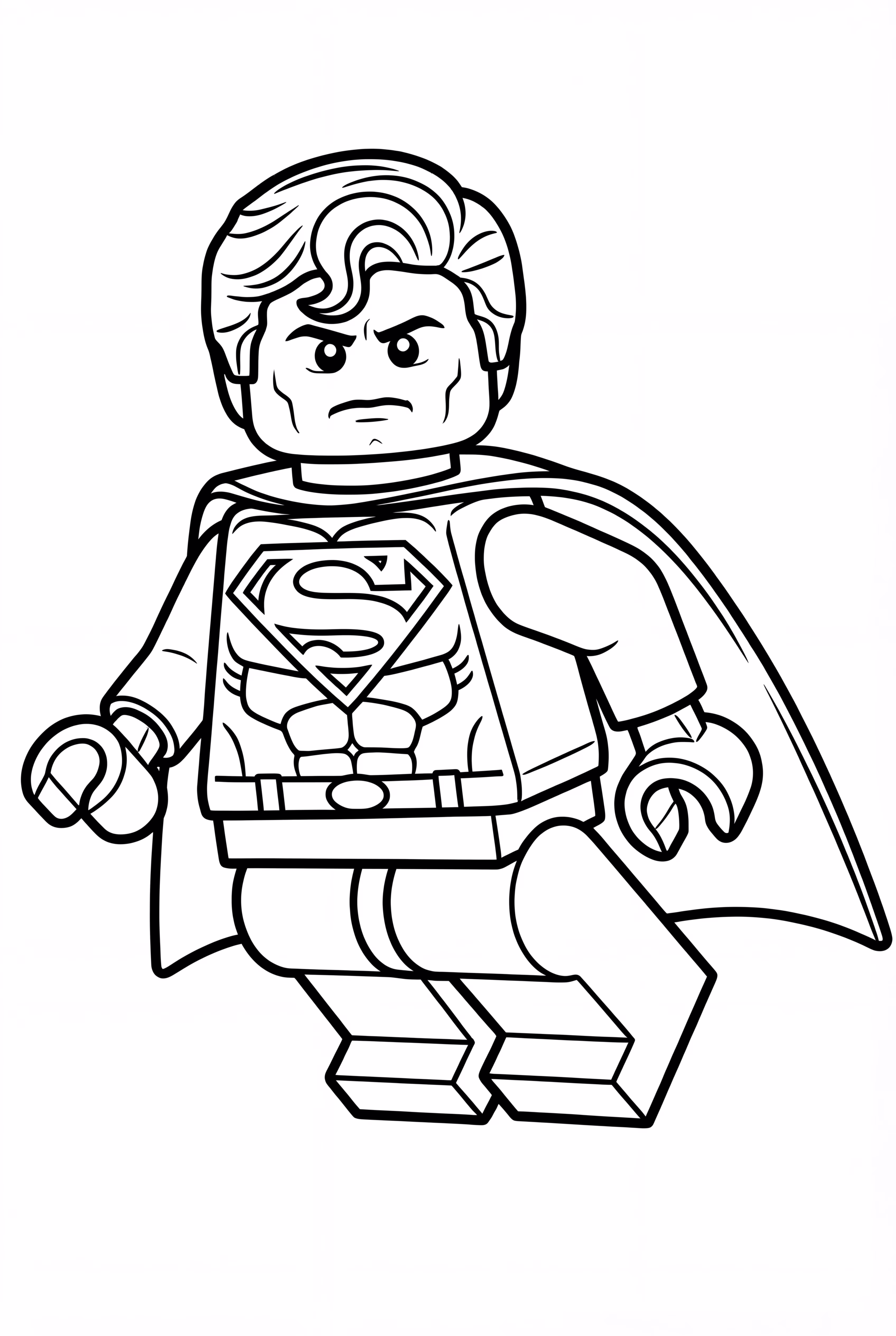 Lego Superman Flying