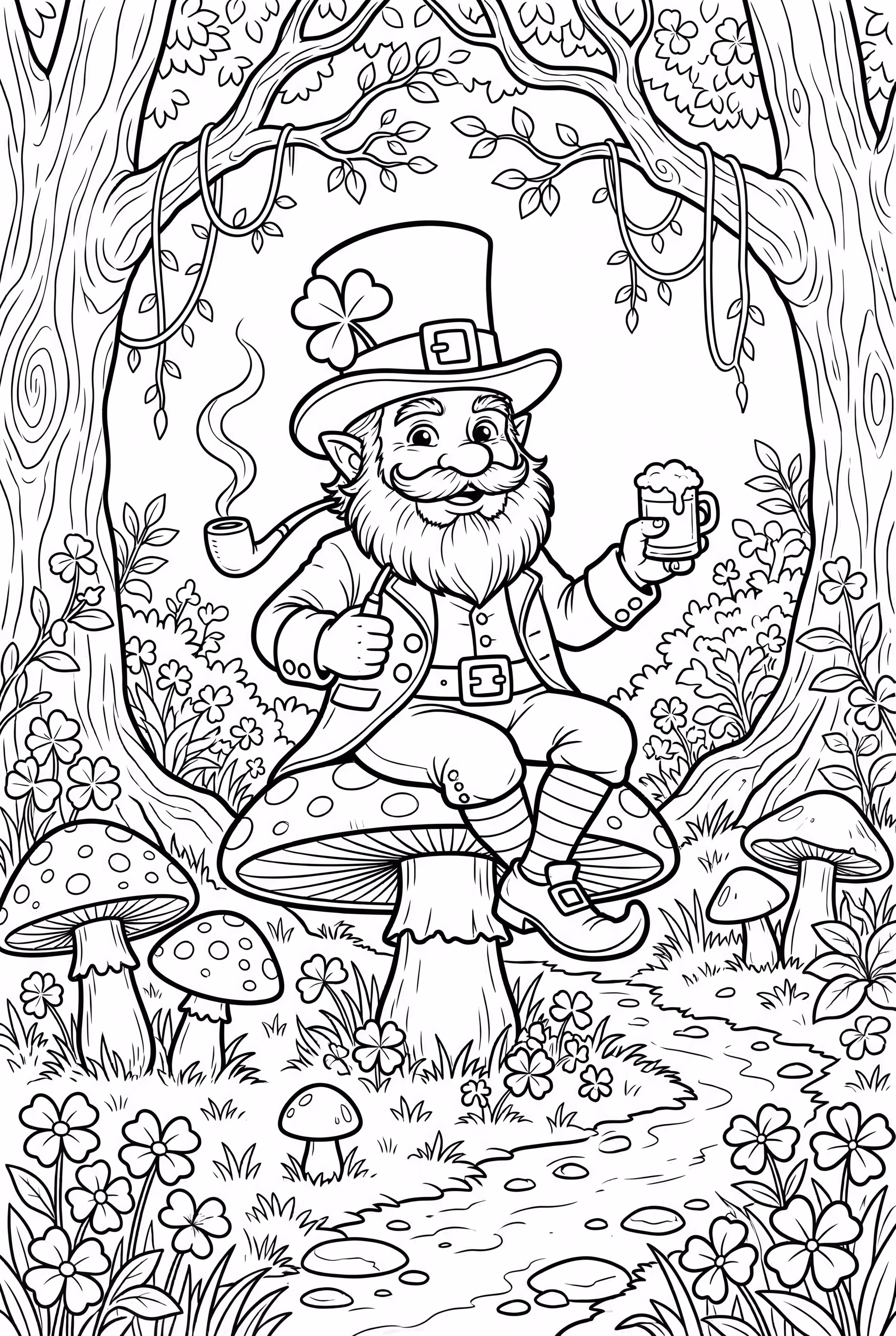 Leprechaun and the enchanted forest-2