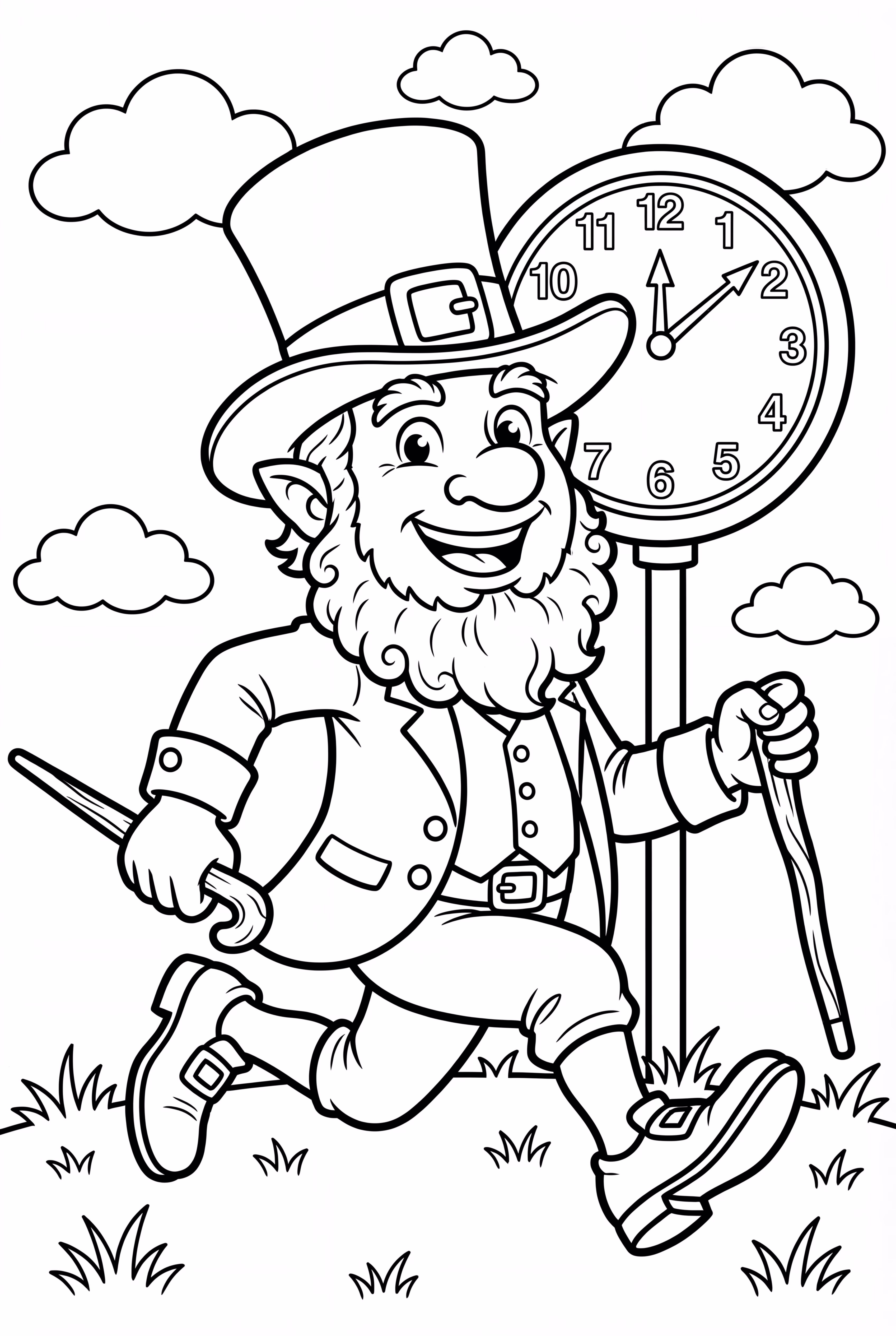 Leprechaun racing against time