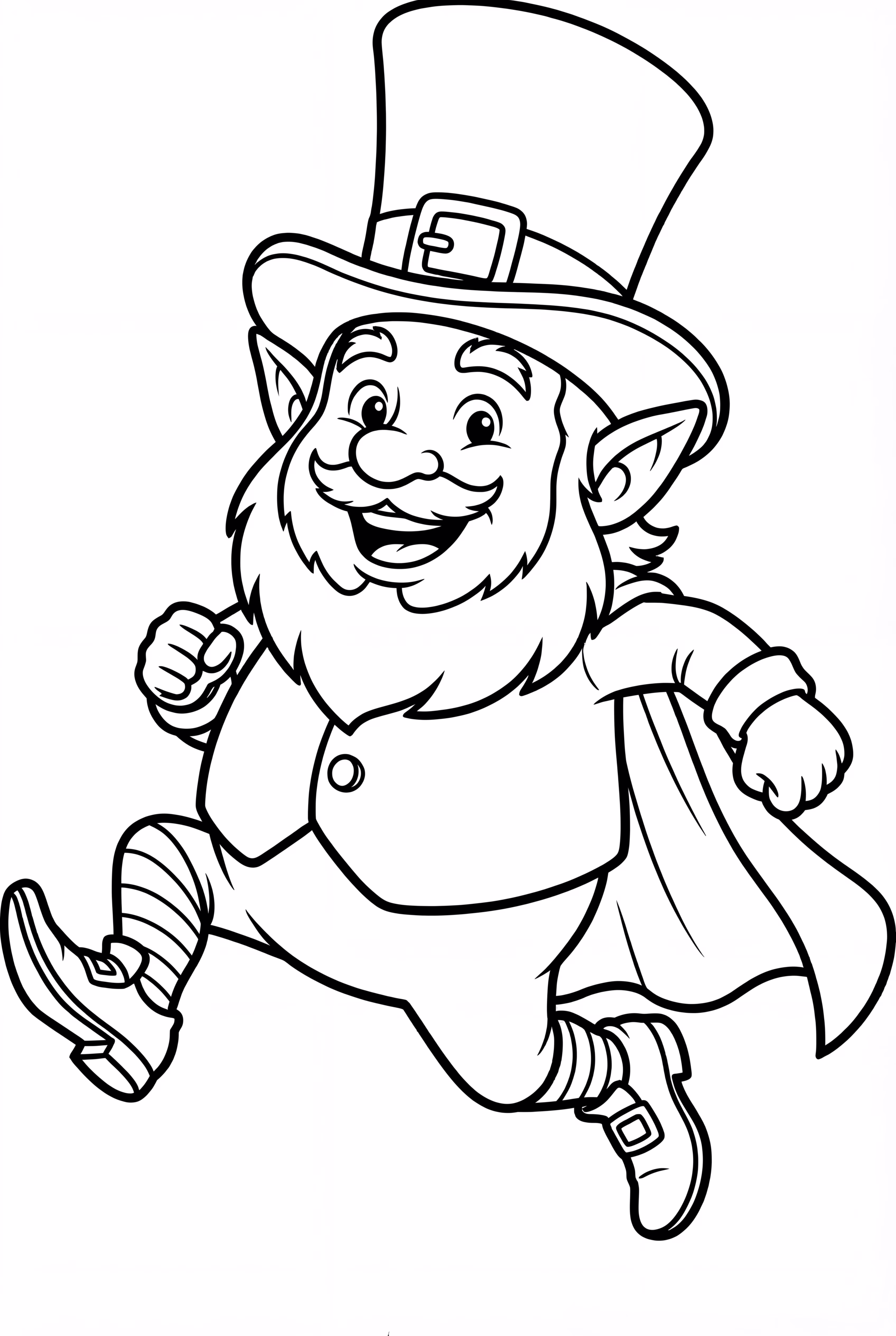 Der Leprechaun im Wettlauf gegen die Zeit