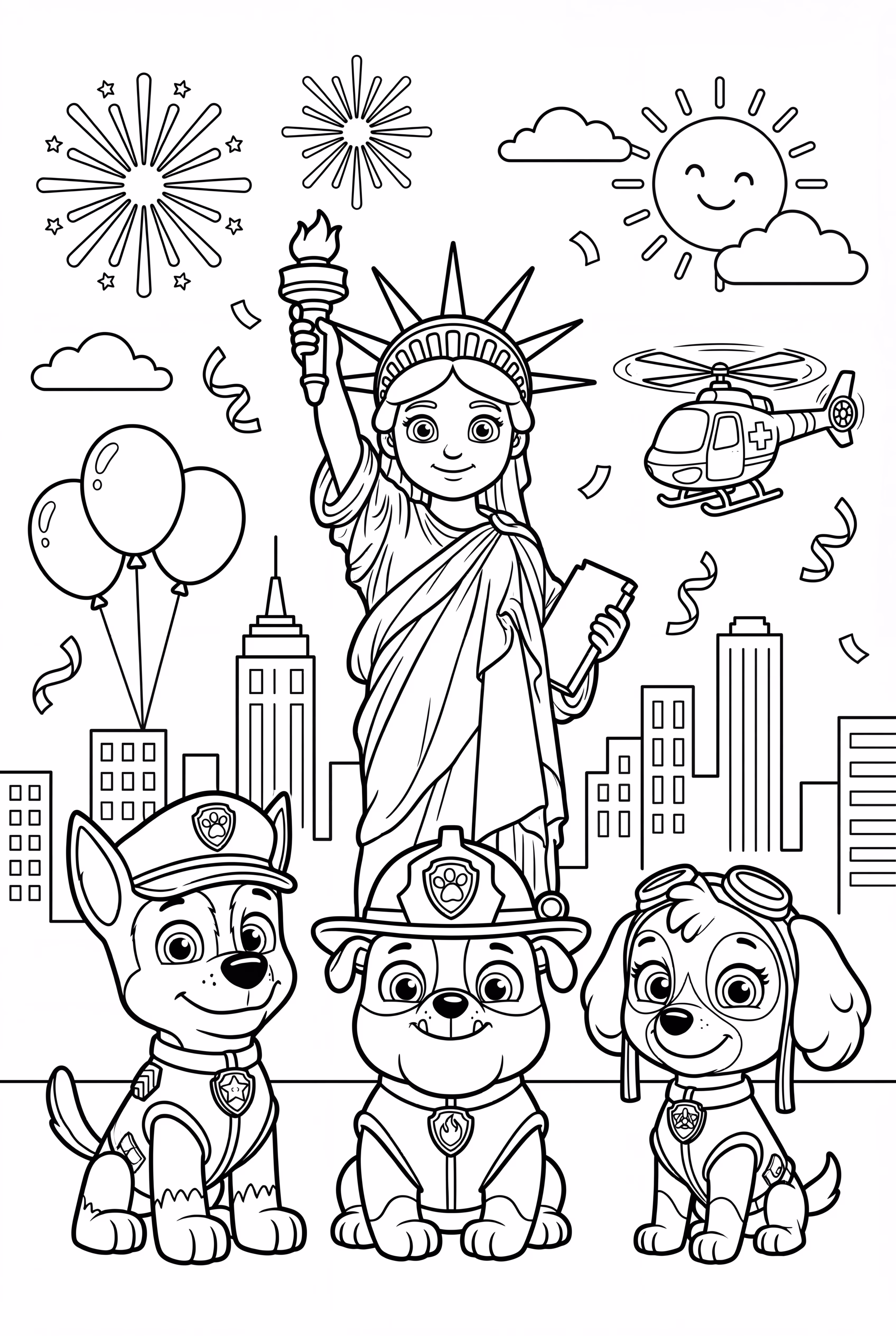 Liberty Paw Patrol City Celebration