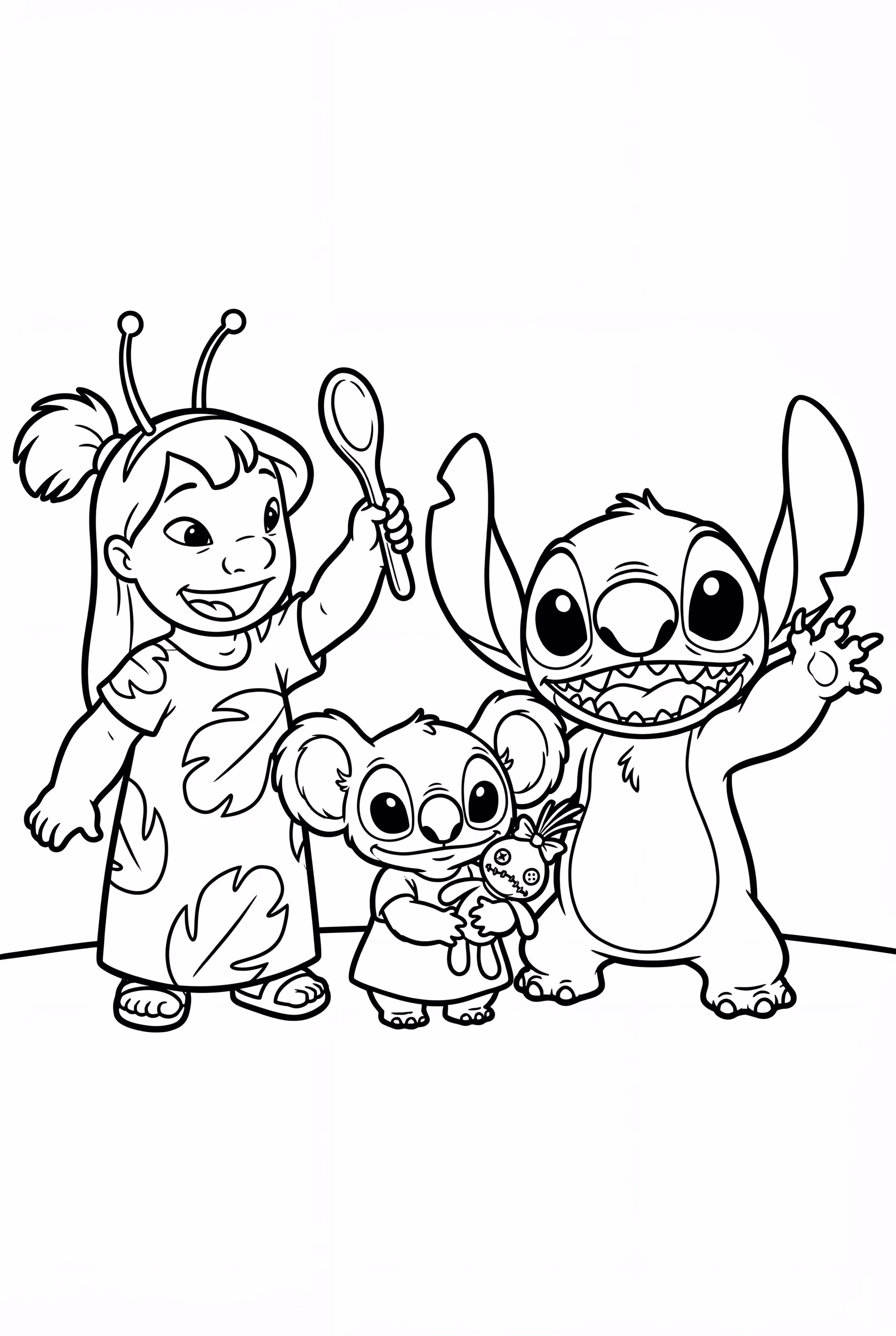 リロ＆スティッチとナニ