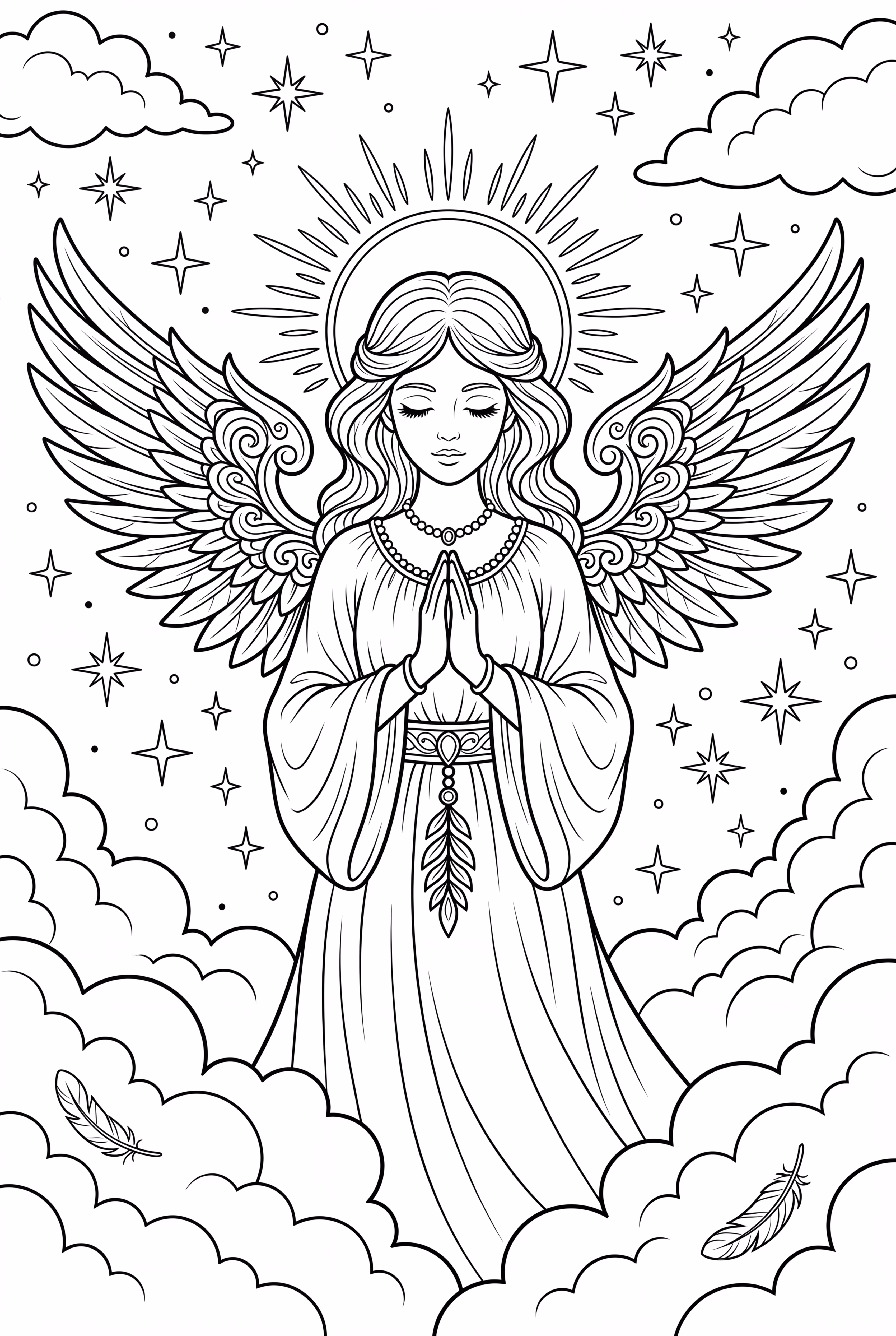 Little Angel Praying