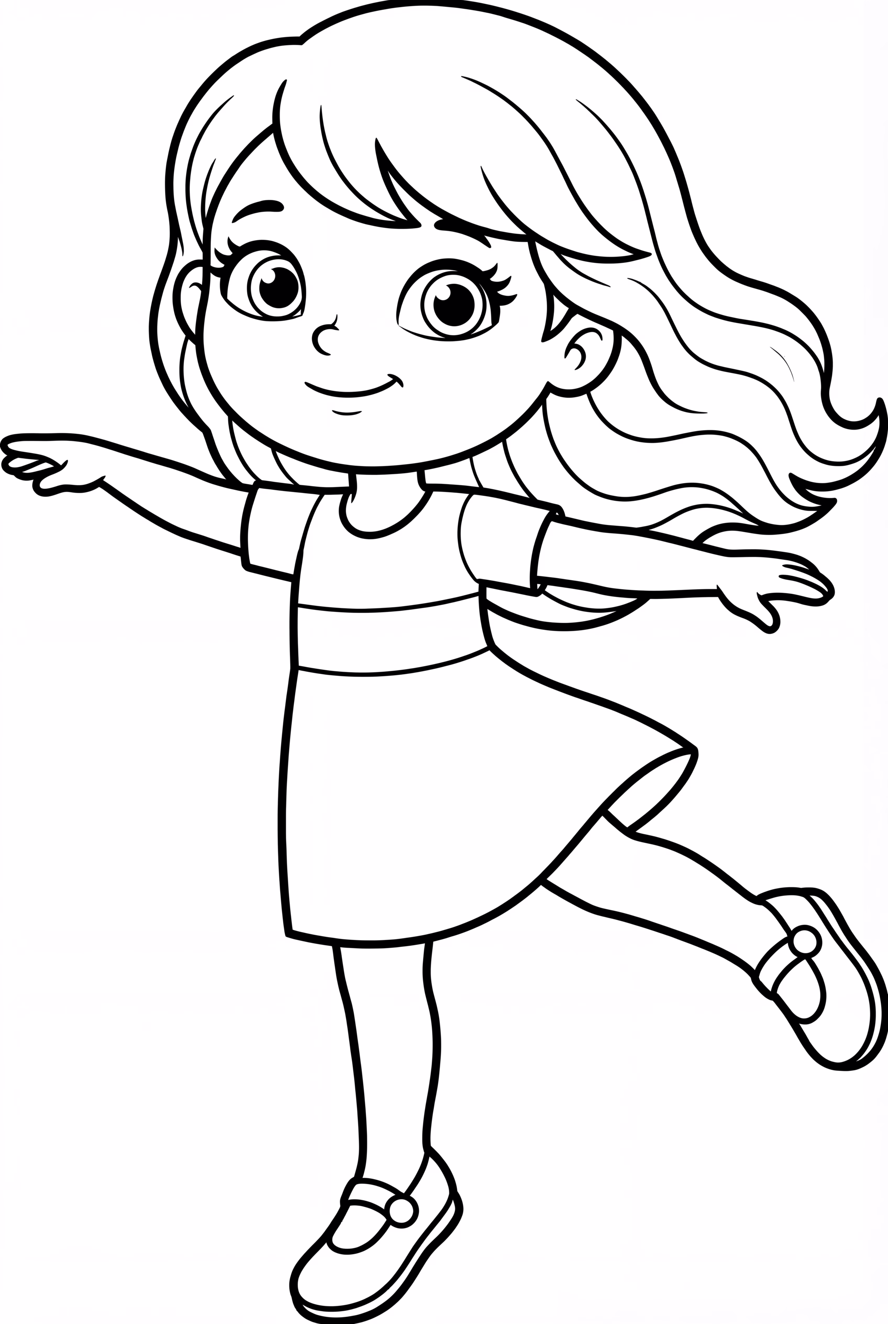 Little Einsteins June's Simple Dance Pose