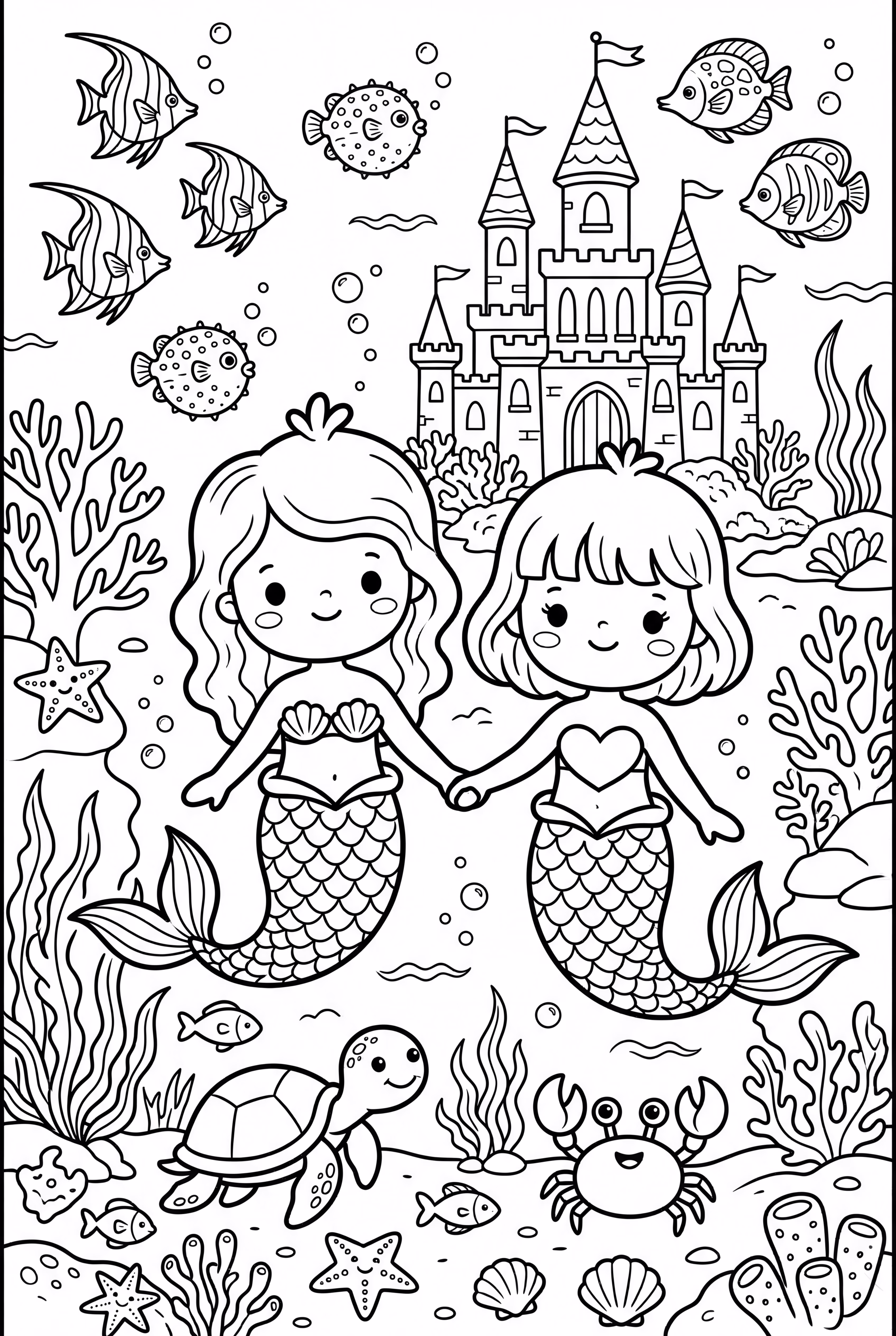 Little Twin Stars Under The Sea Adventure