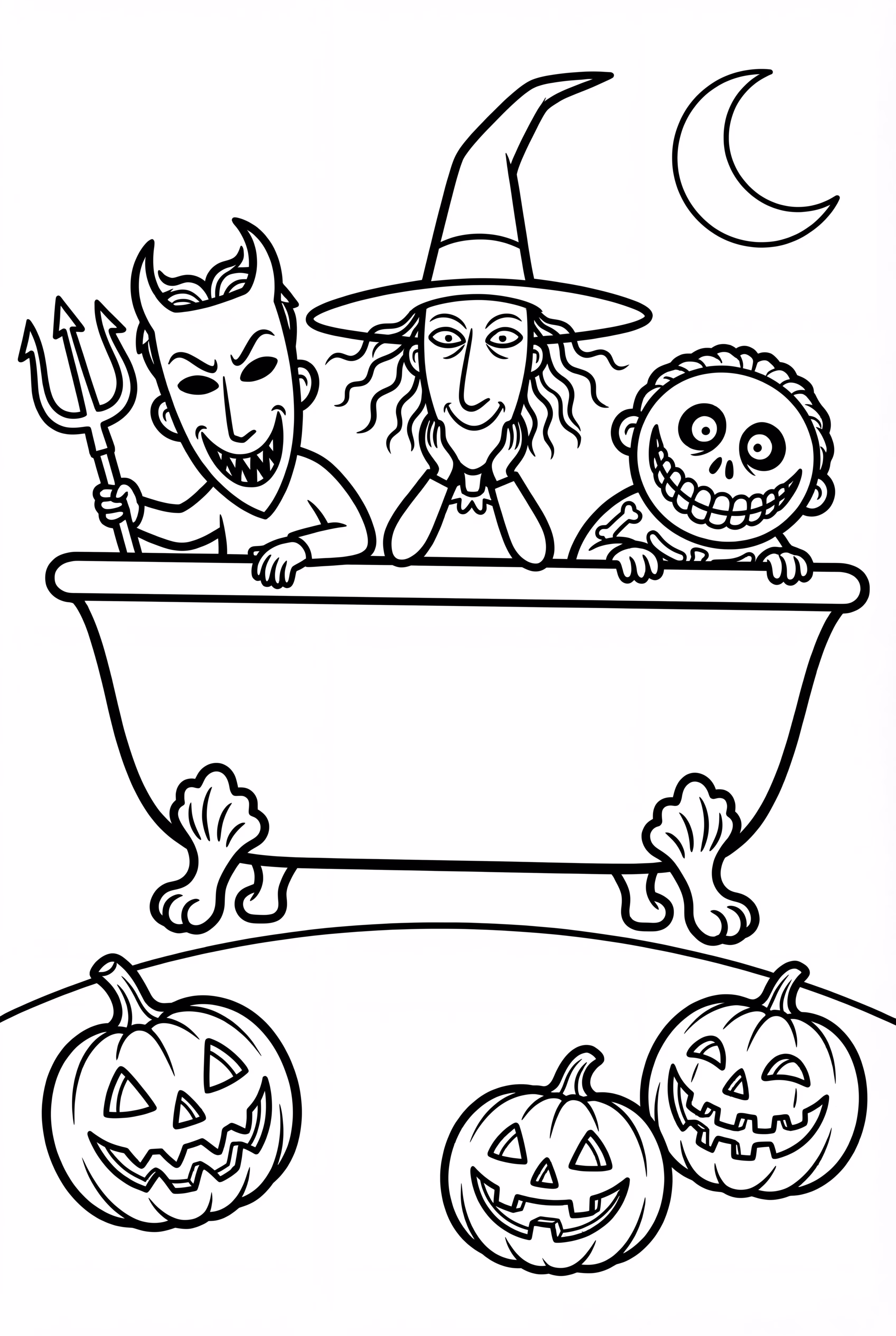 Lock, Shock e Barrel na Banheira de Pesadelo Antes do Natal