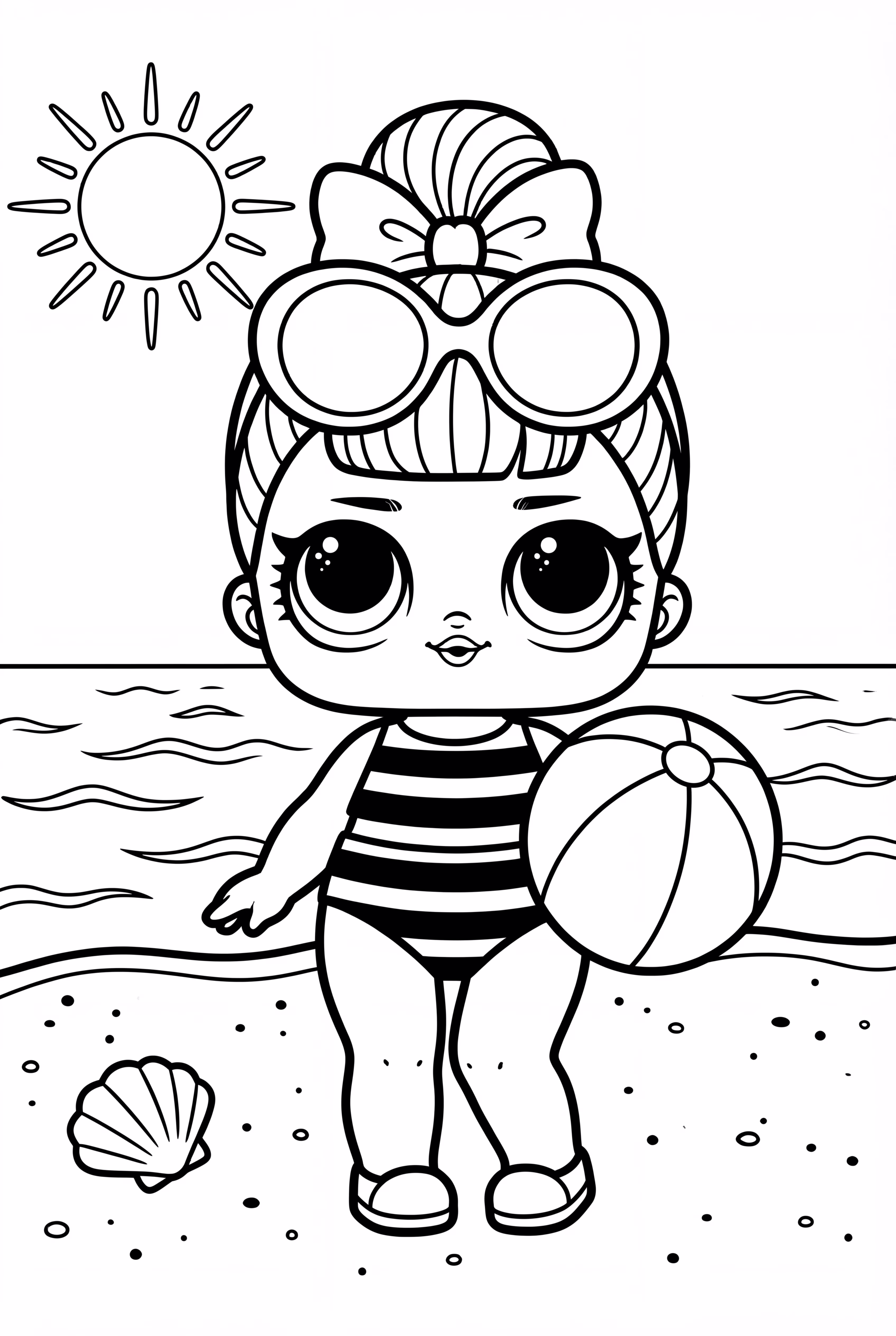 Lol Doll At The Beach