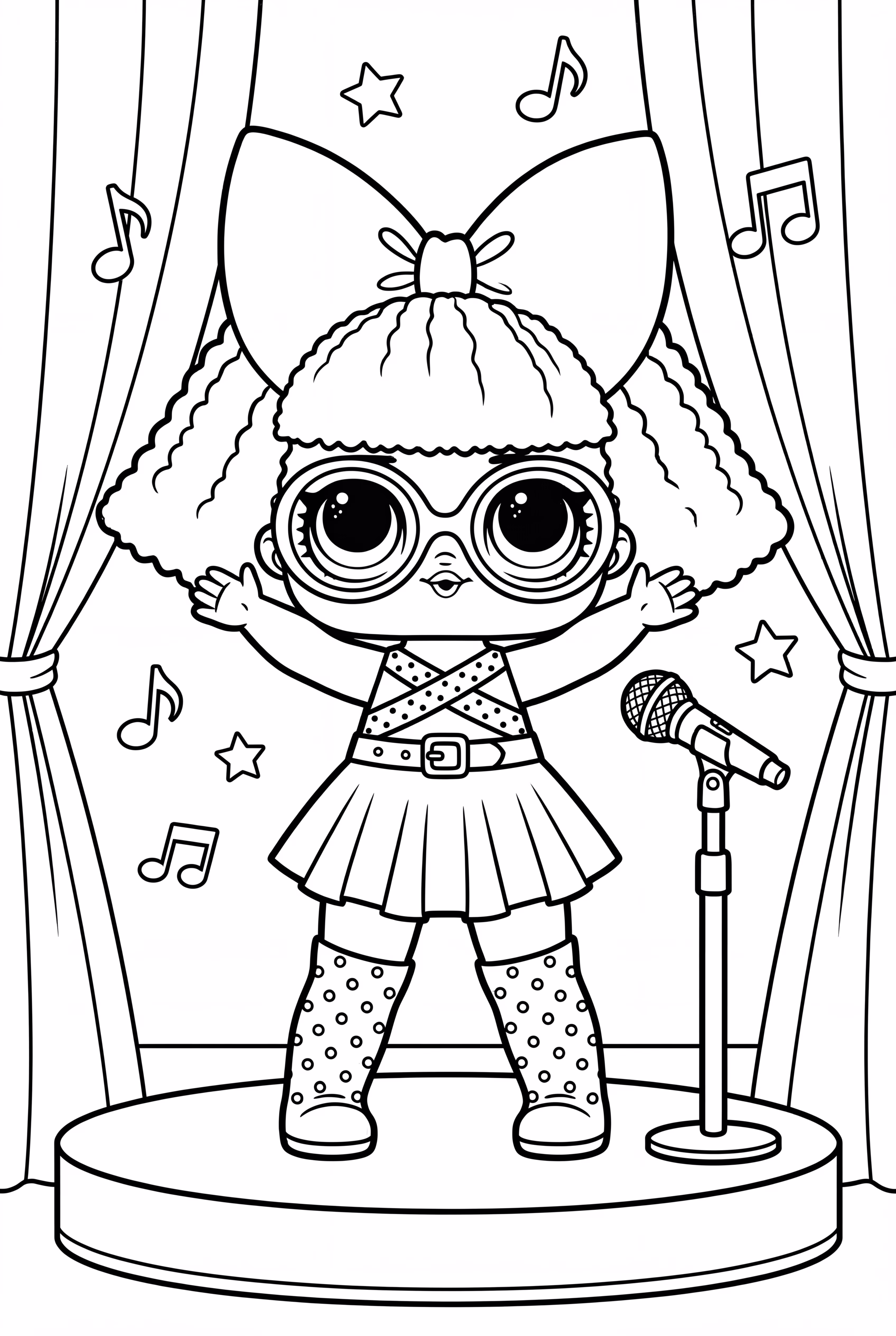 Lol Doll Diva On Stage