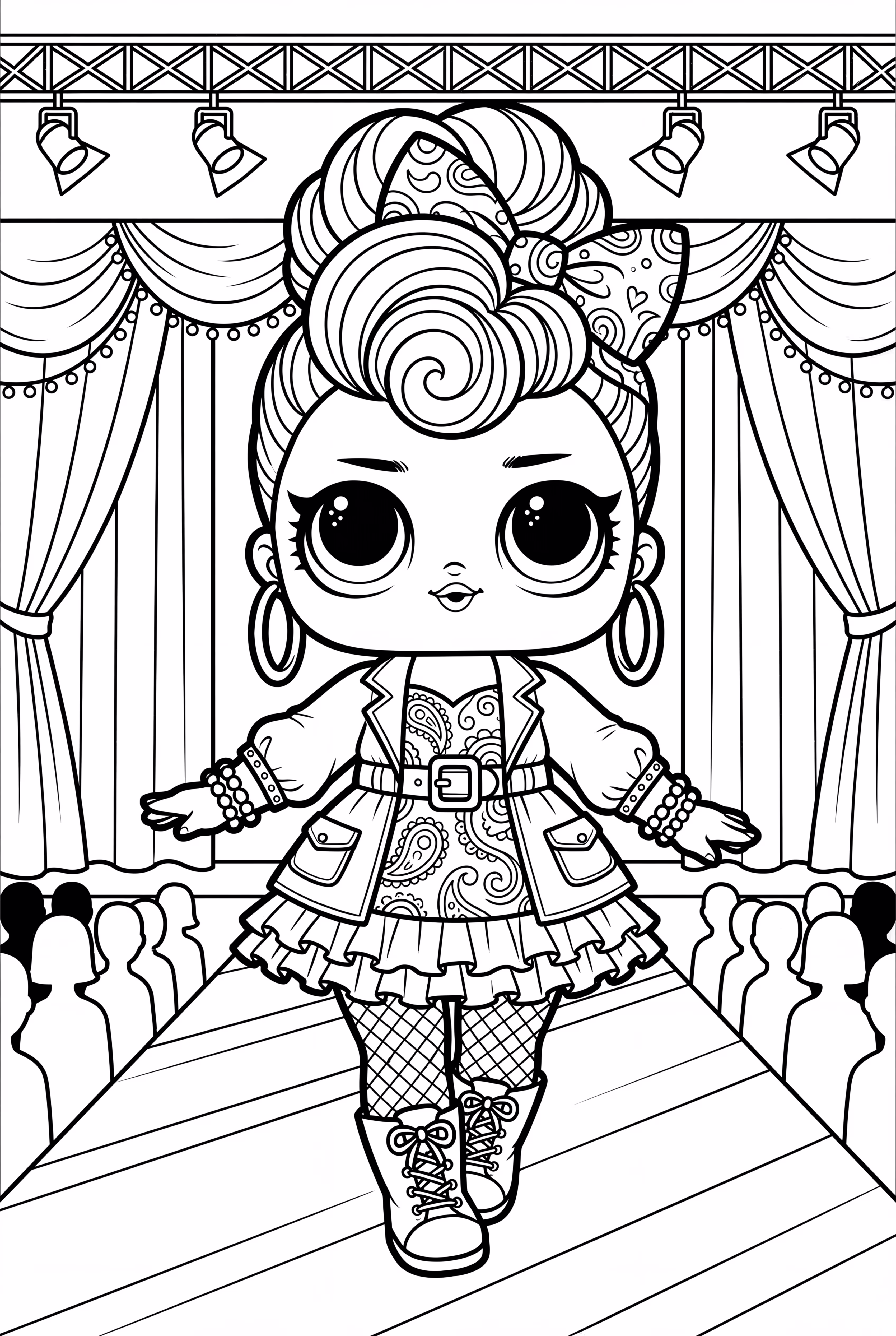 Lol Doll On The Fashion Show Runway