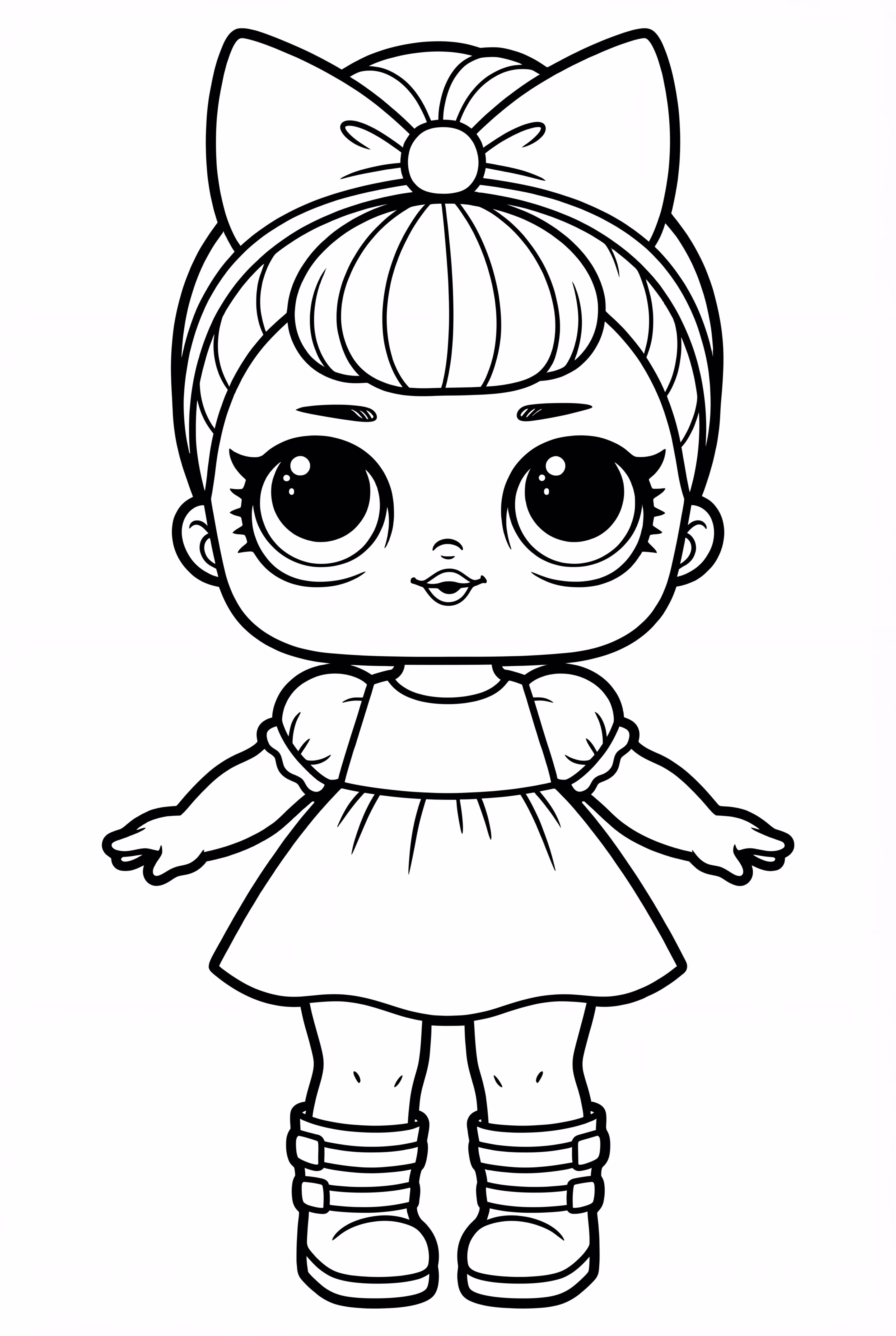 Lol Doll With A Cute Headband
