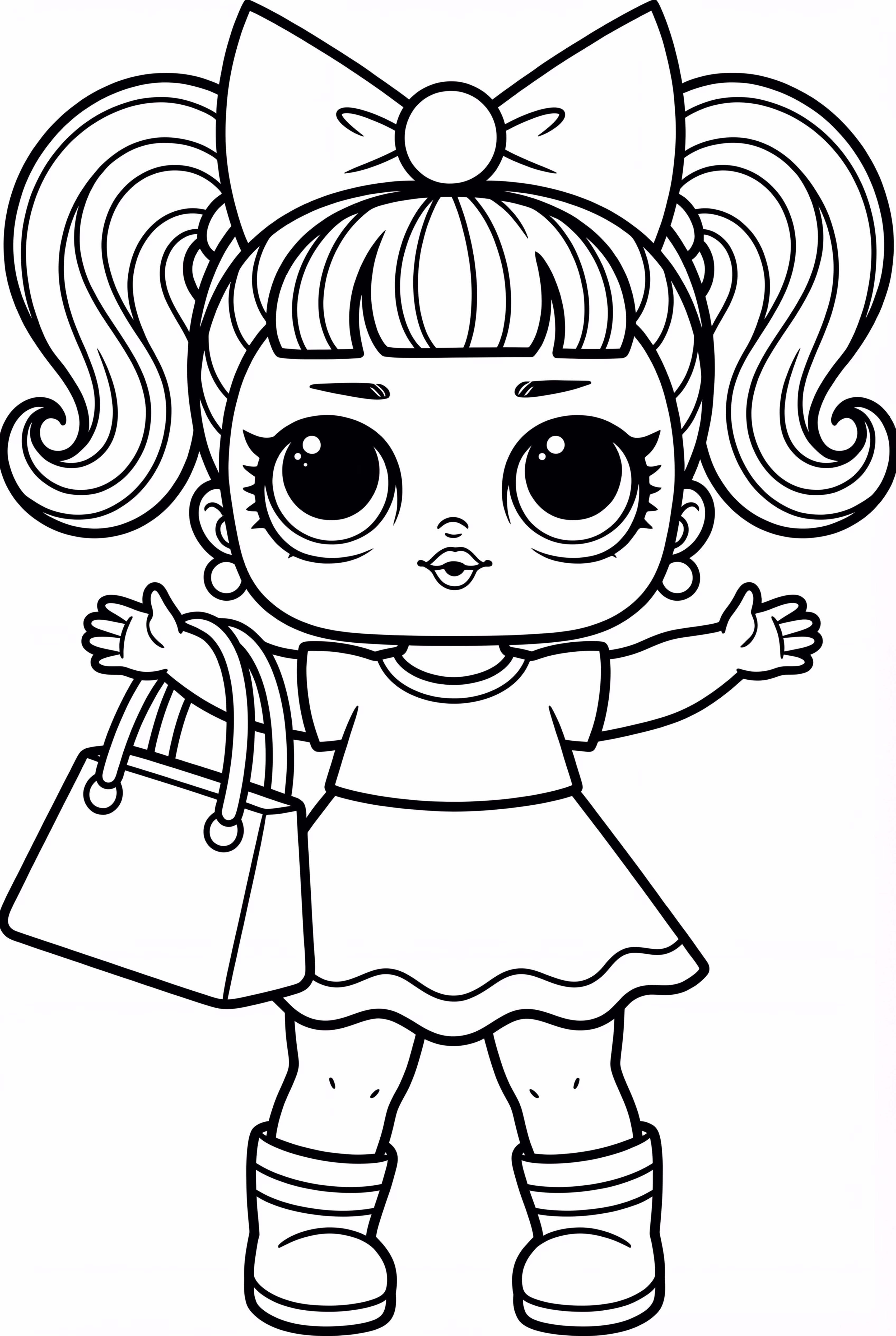 Lol Doll With A Simple Handbag