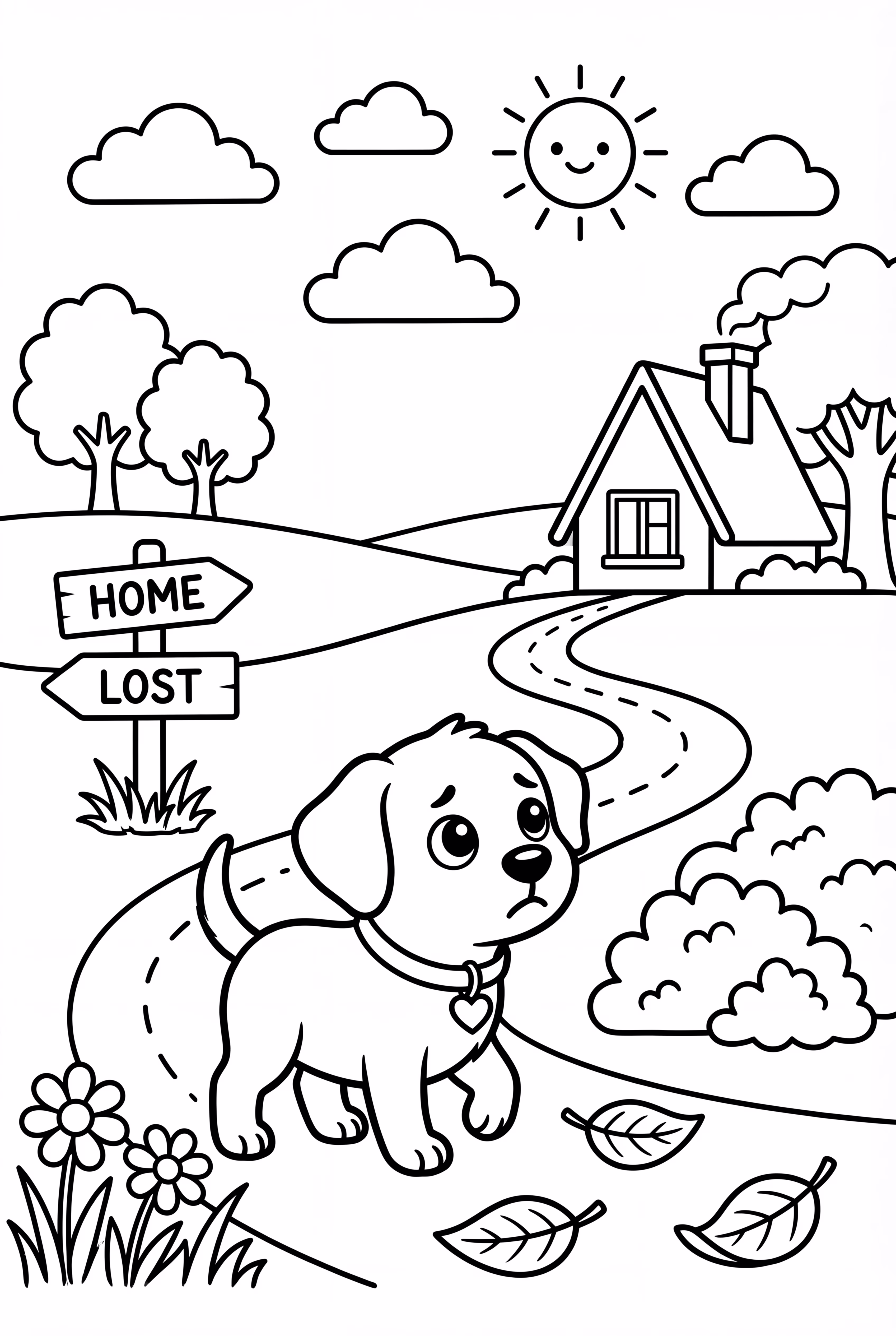 Lost Dog Finding Home