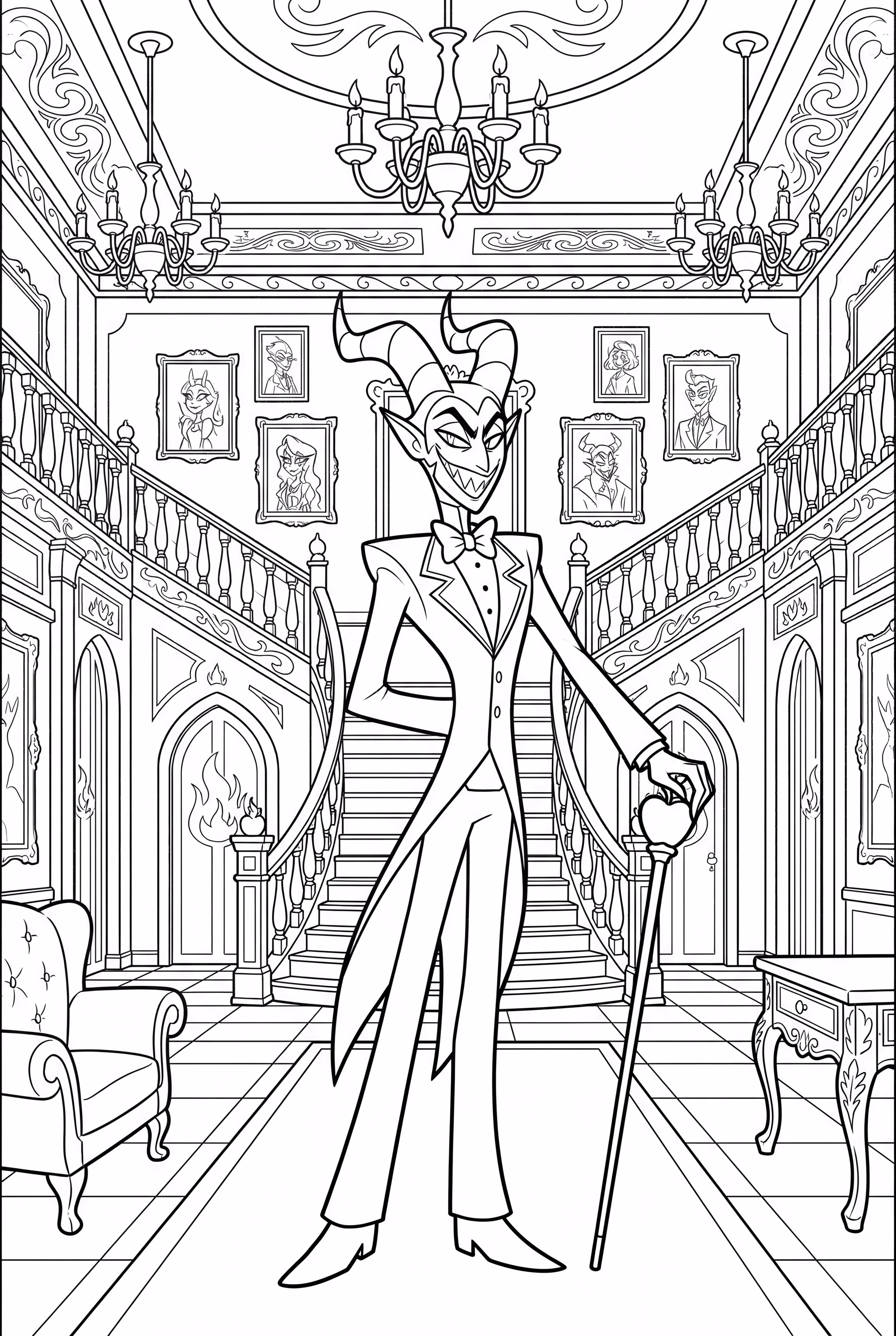 Lucifer's Visit To The Hazbin Hotel Lobby