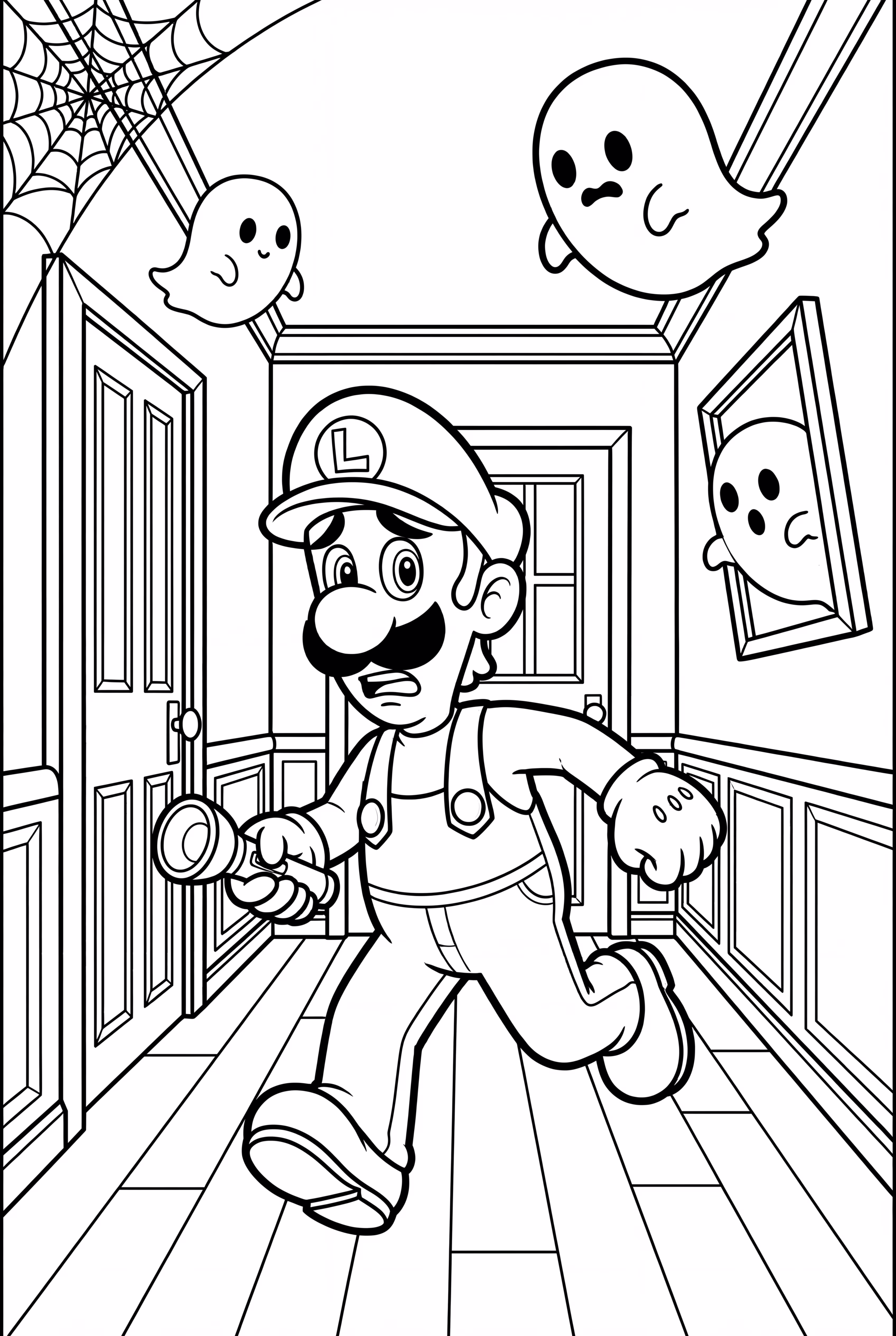 路易吉探险闹鬼走廊