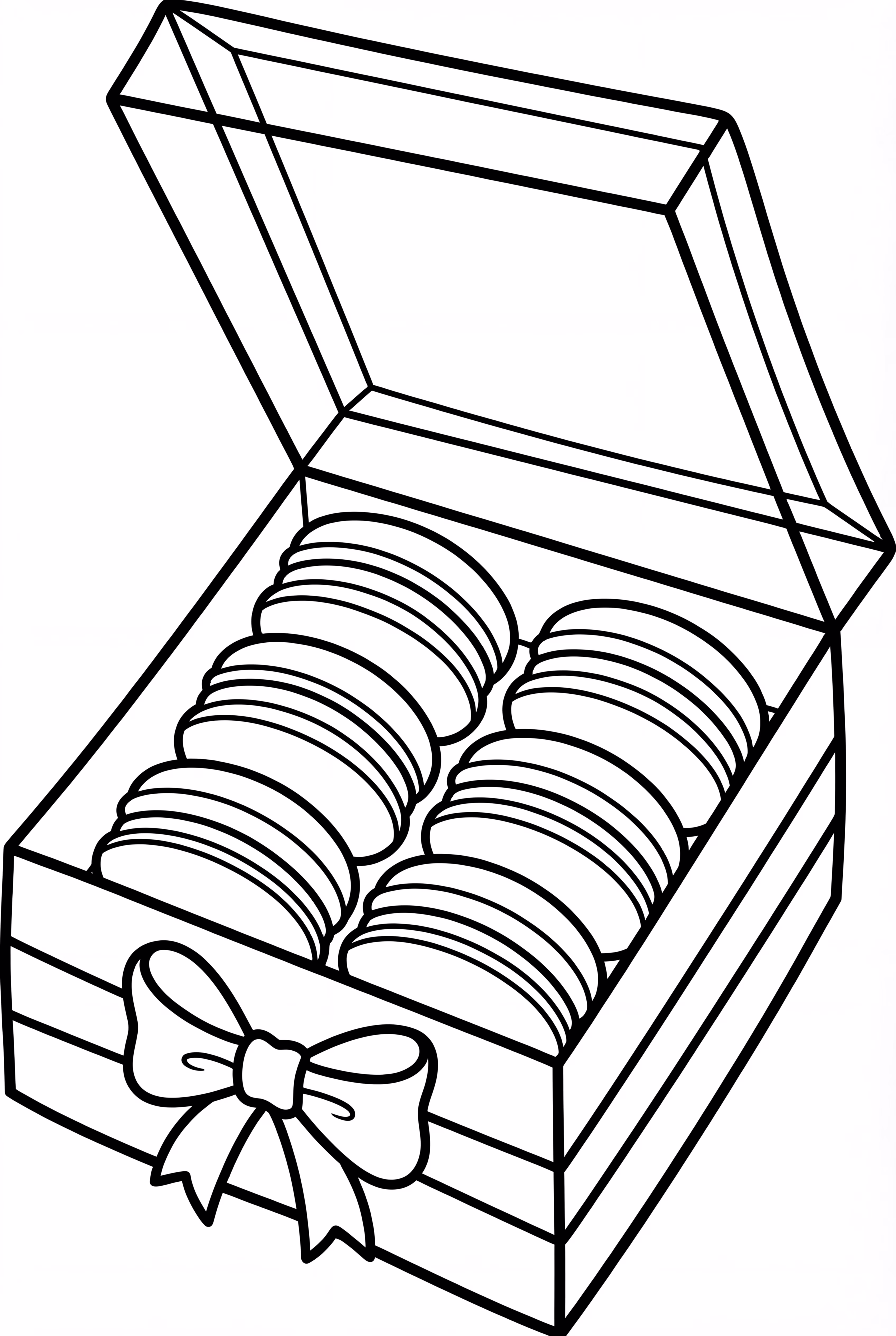 Macaron Dessert Assortment In Box