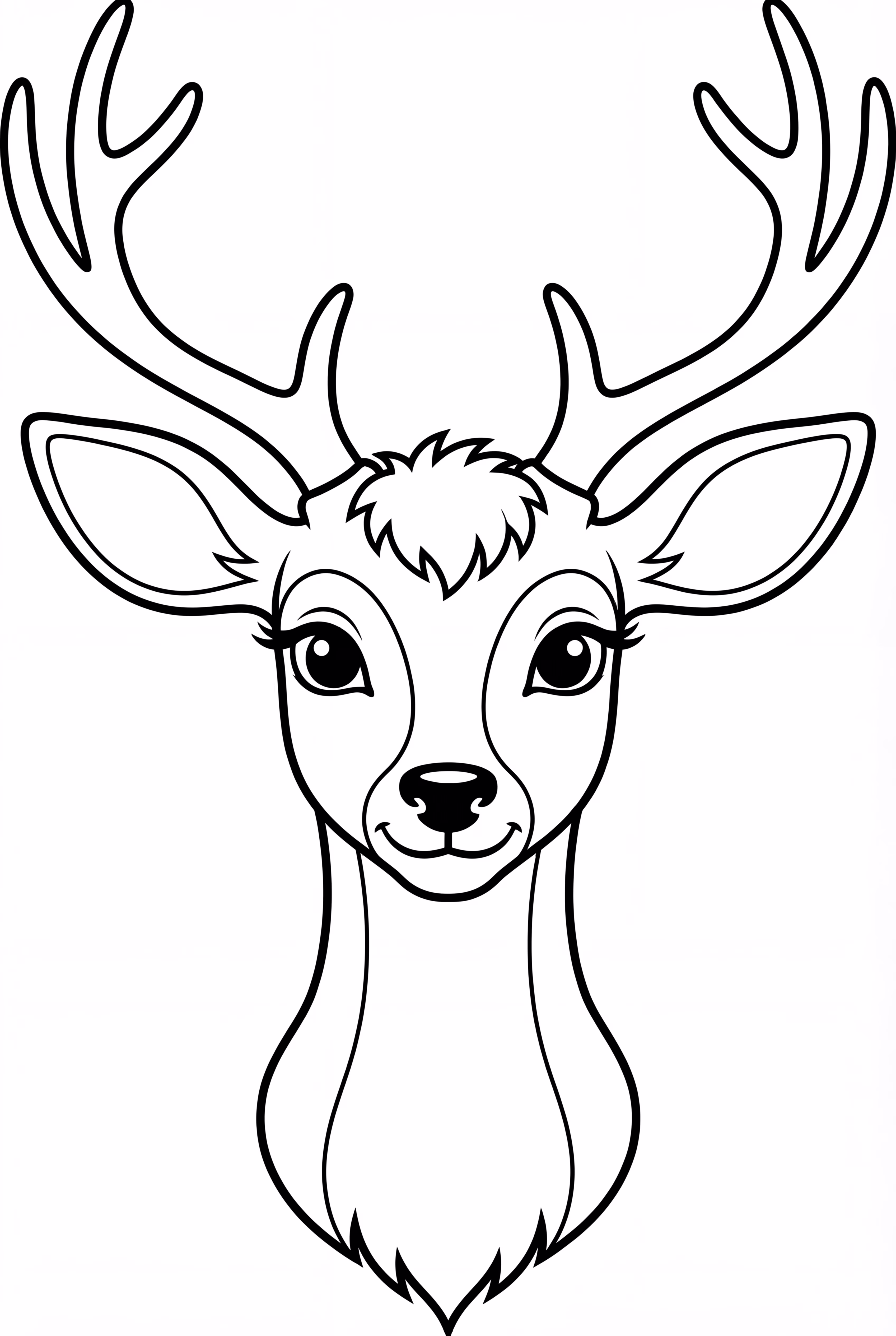 Majestic Deer Portrait