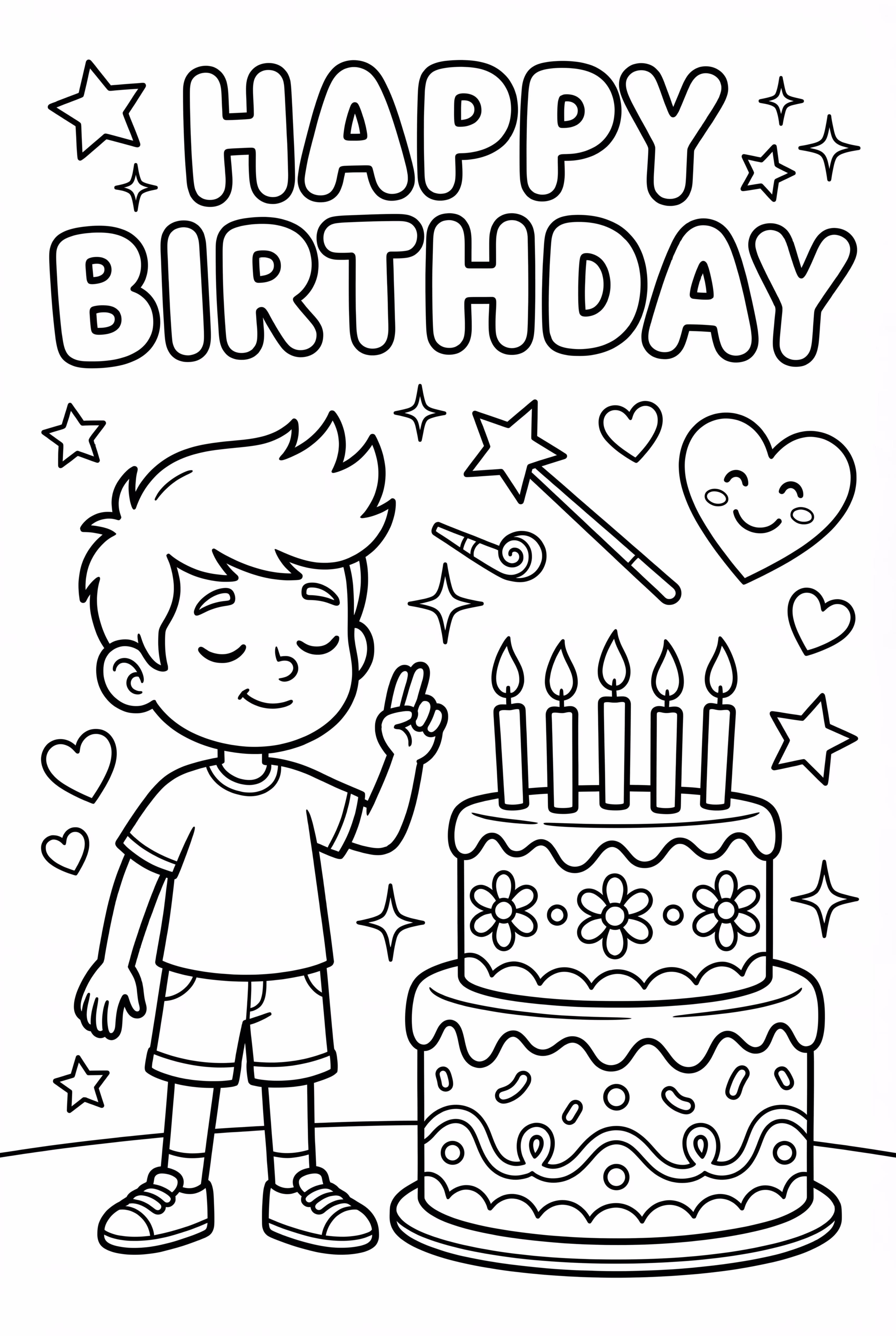 Making Birthday Wishes