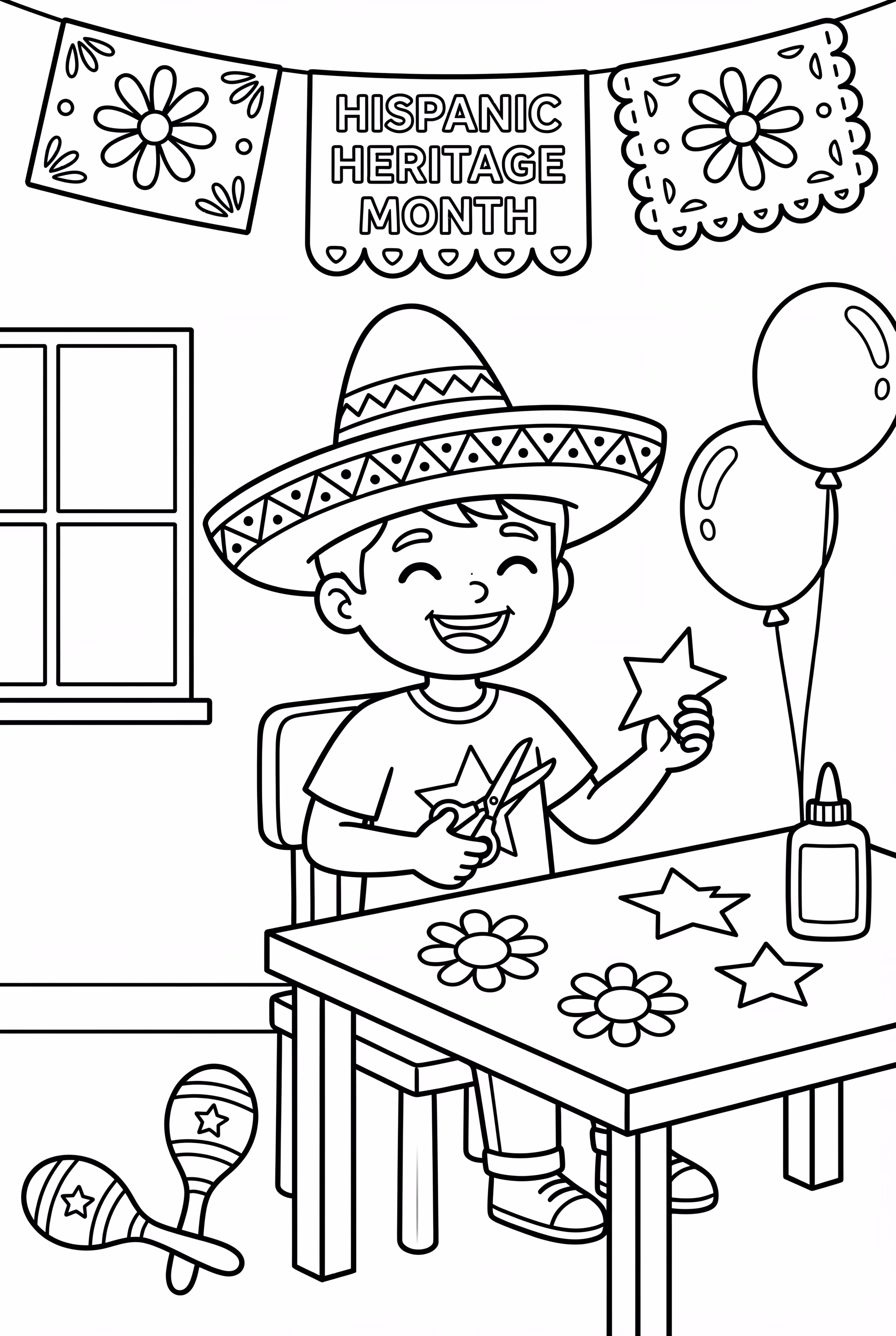 Making Crafts For Hispanic Heritage Month