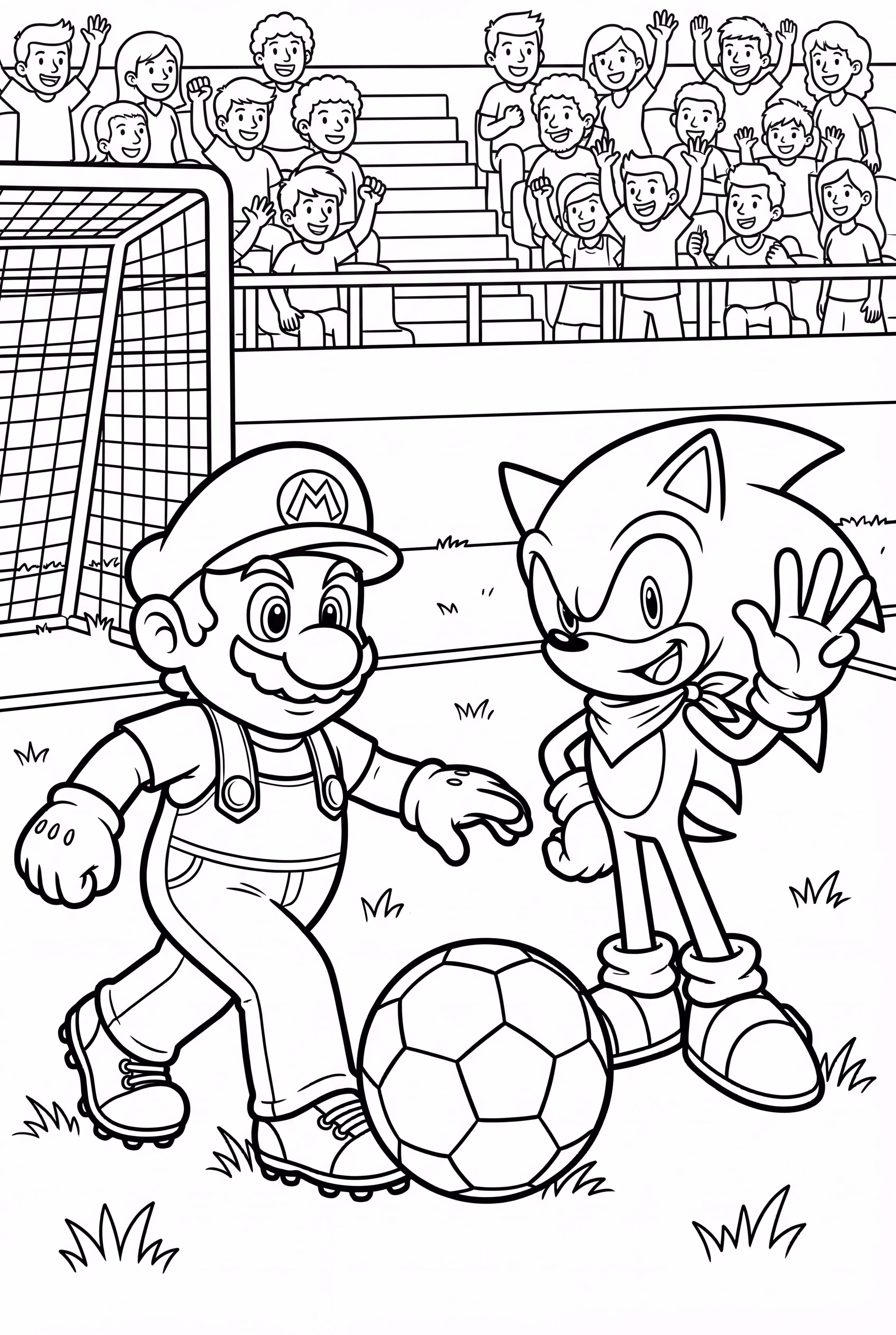 瑪莉歐與索尼克的足球比賽-2