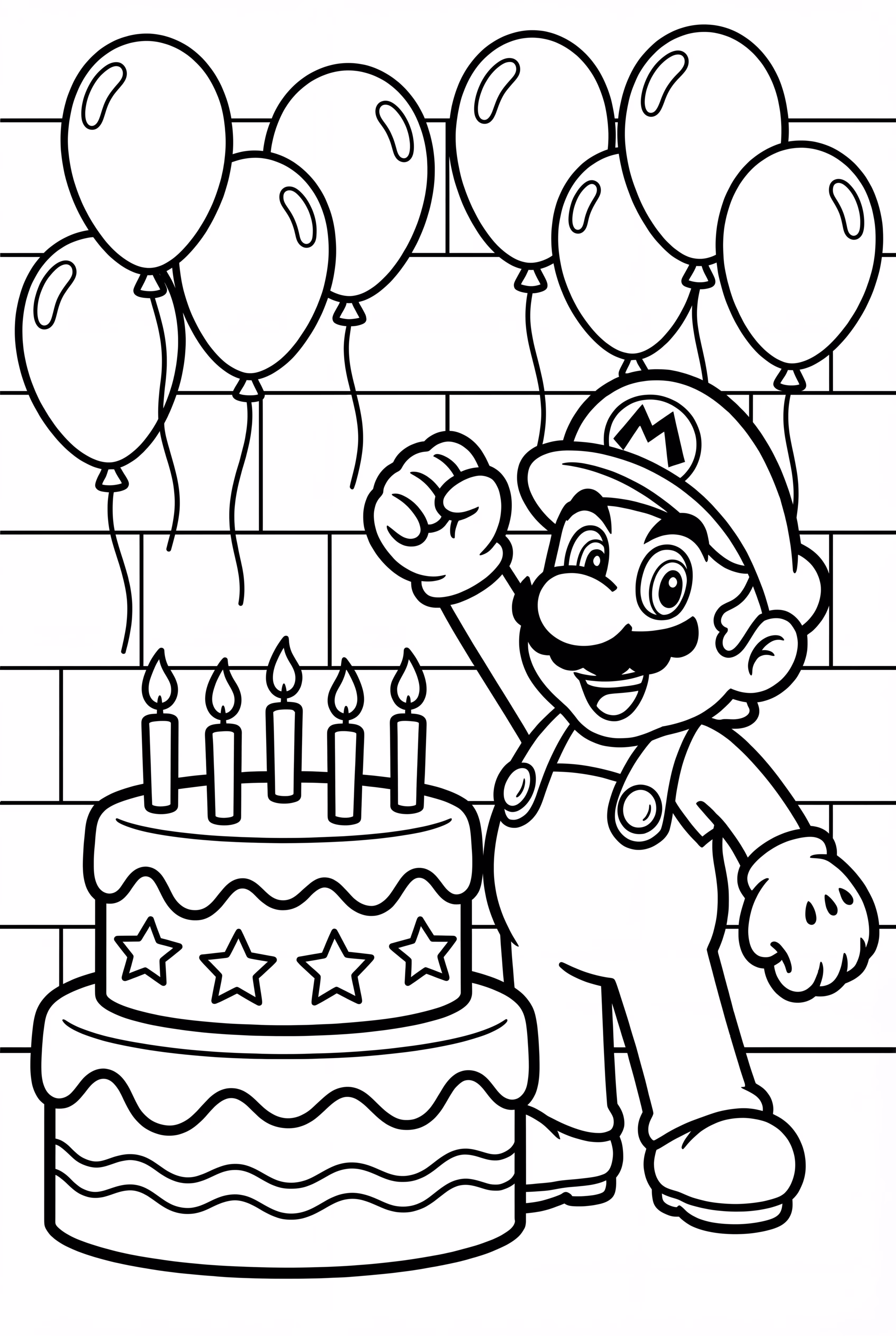 馬力歐慶祝生日派對