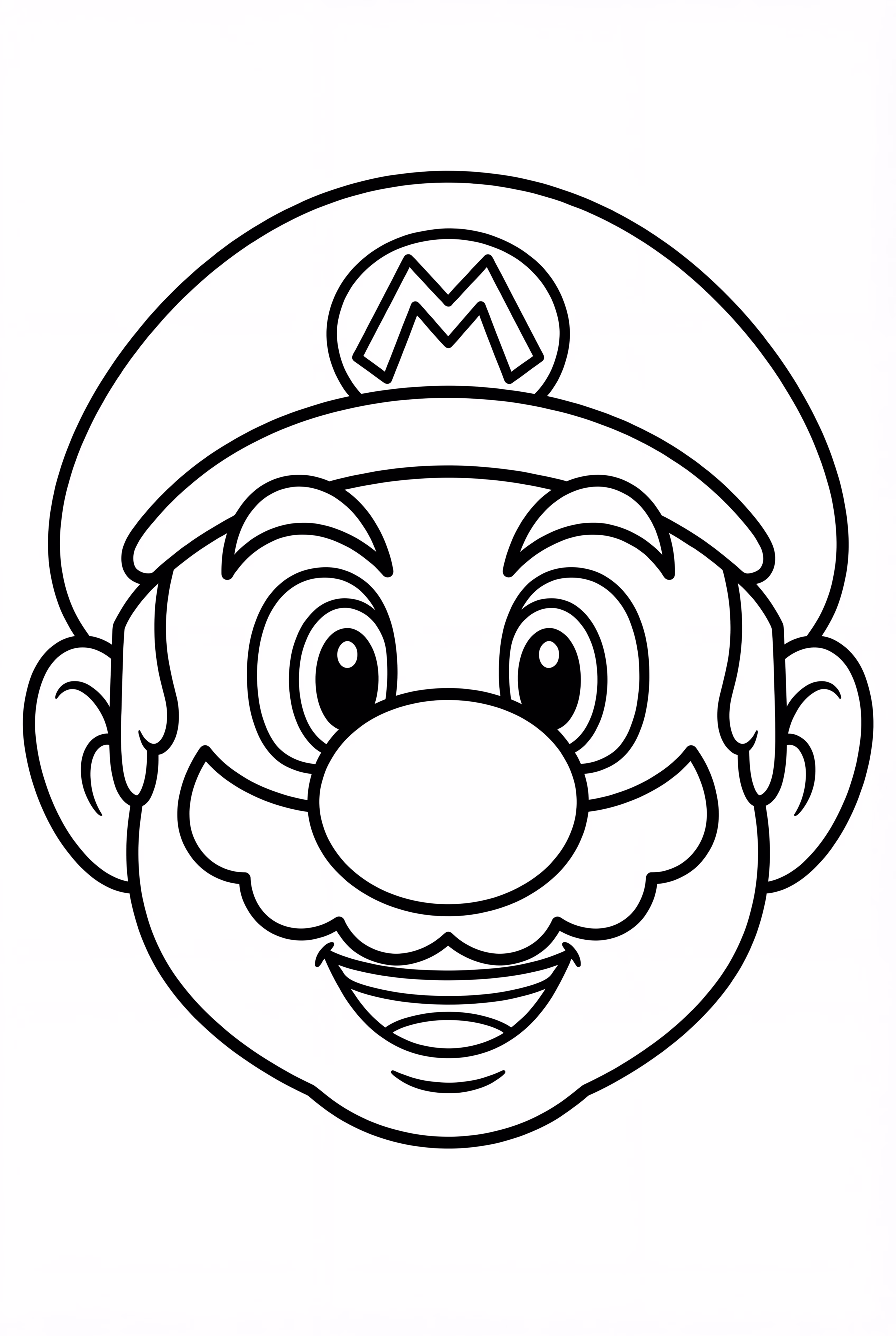 马里奥的胡子脸