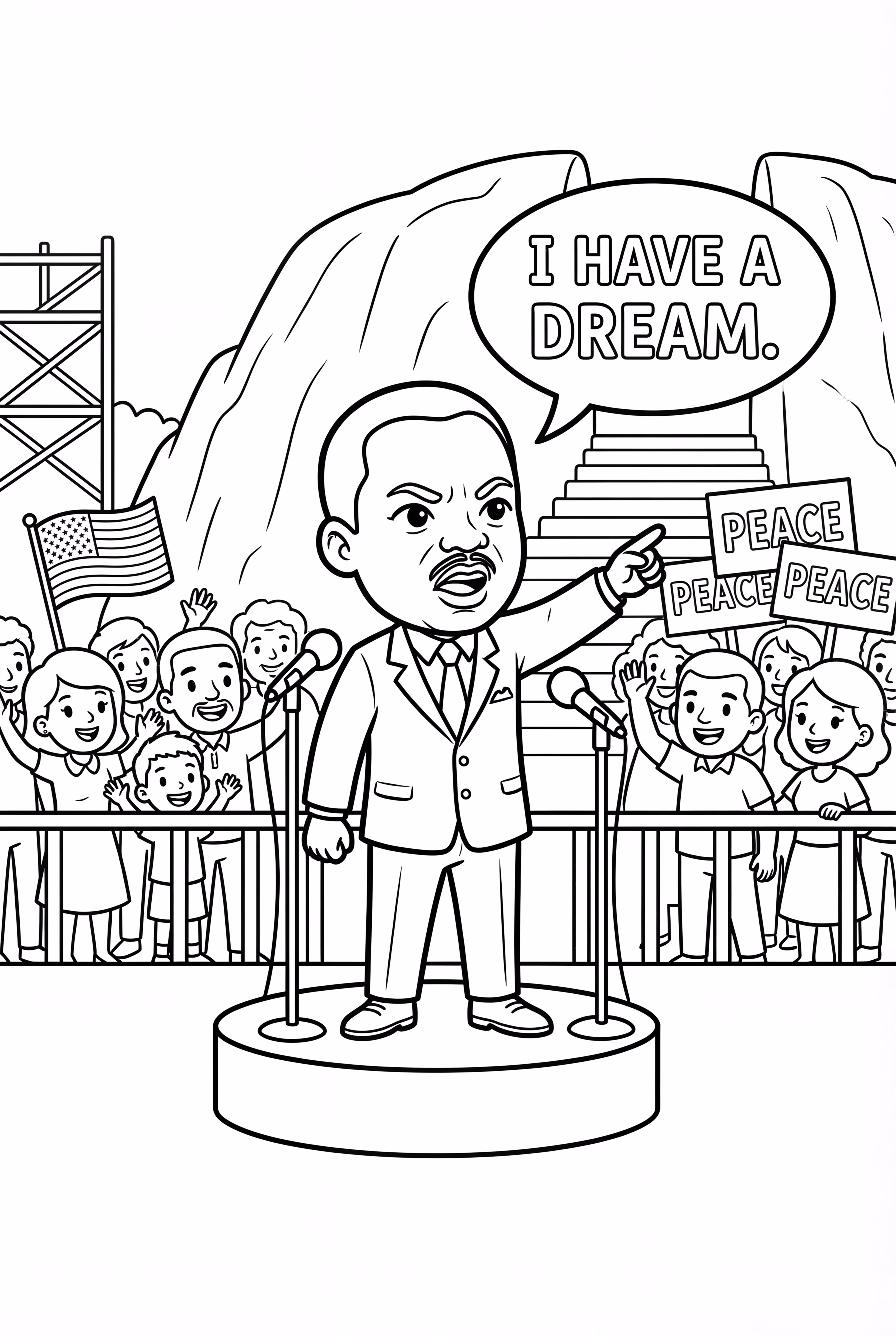 martin luther king(MLK)