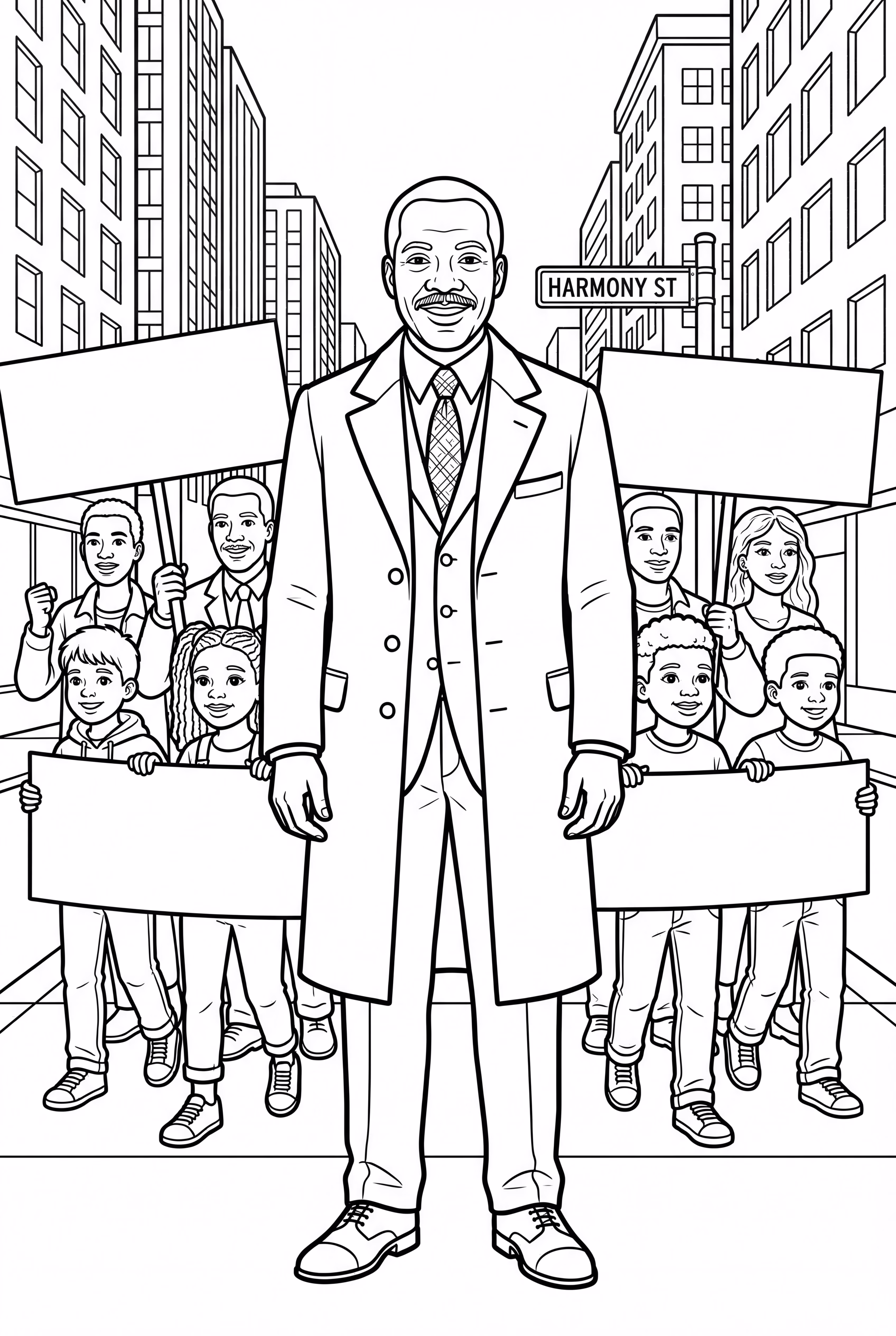 martin luther king Marching for Civil Rights