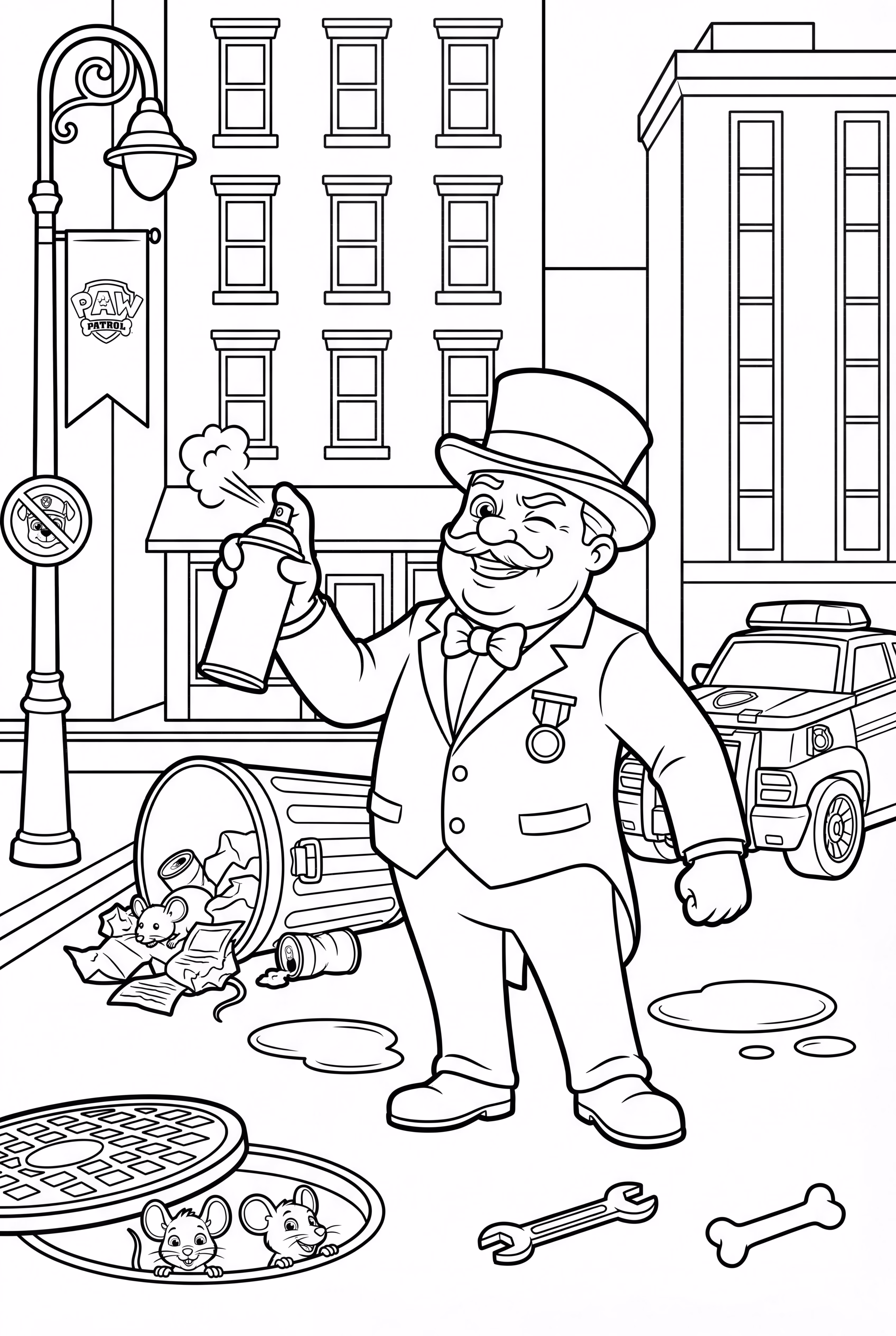 Prefeito Humdinger Patrulha Canina Travessura