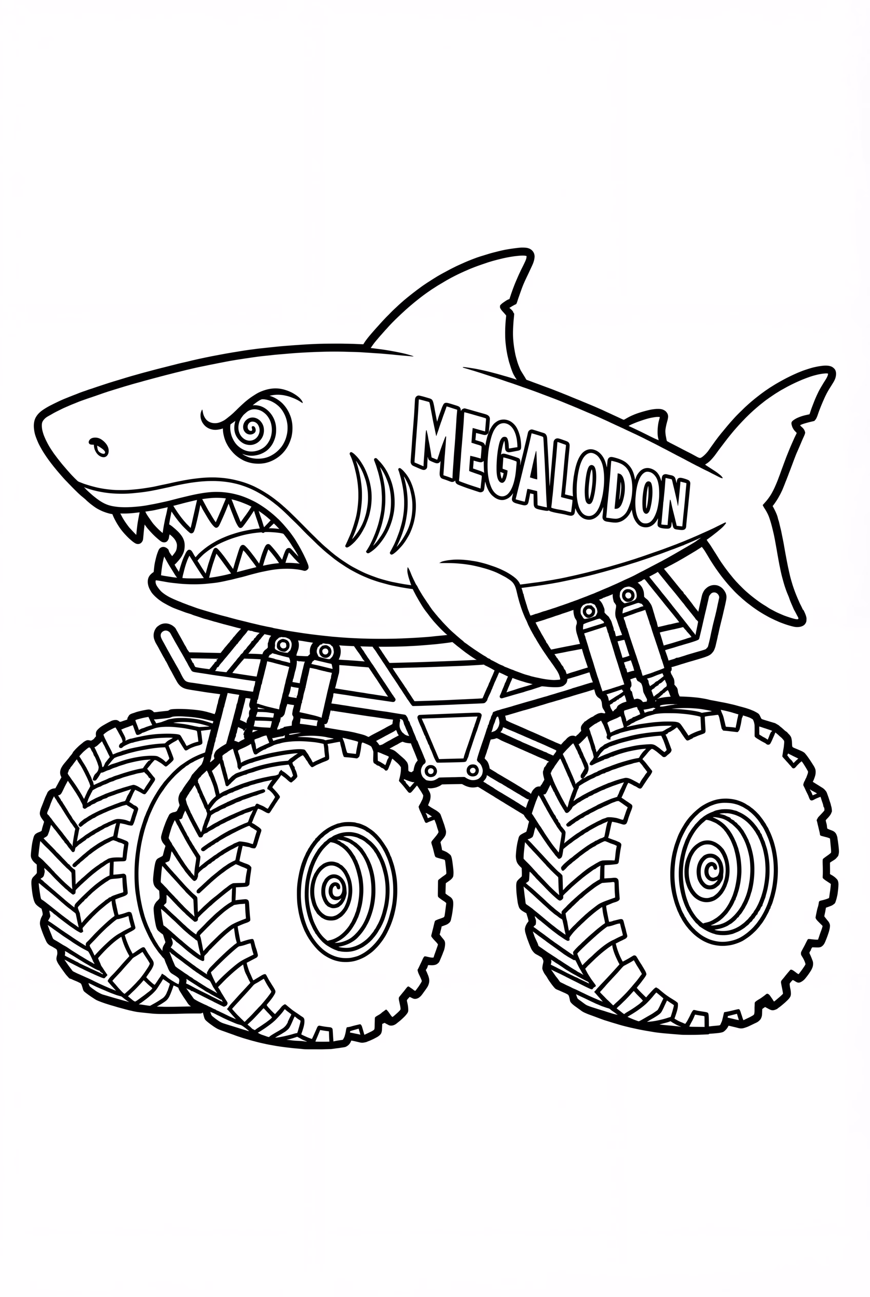 Megalodon Monster Jam Truck