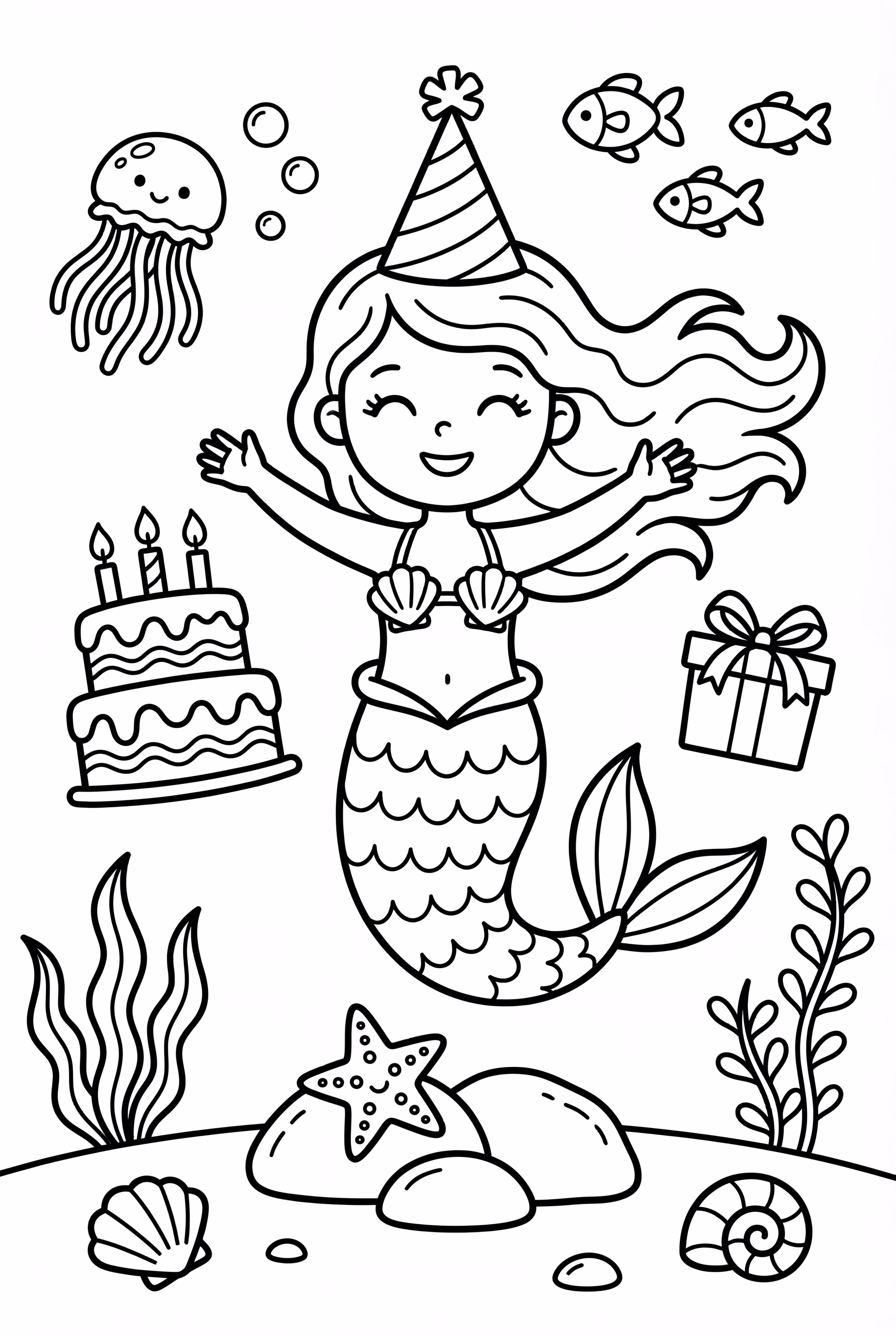 美人鱼生日派对在水下