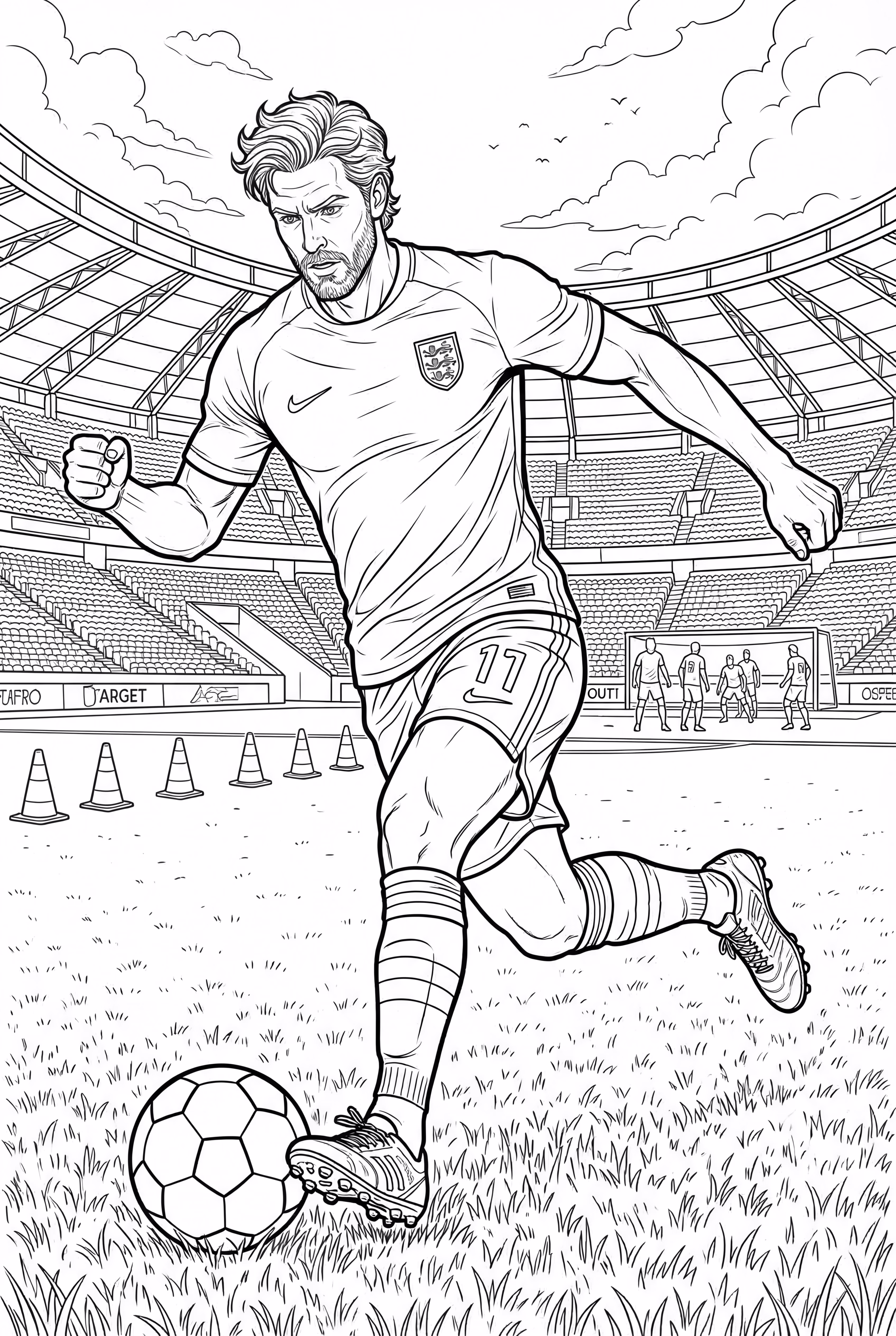 messi training on the field