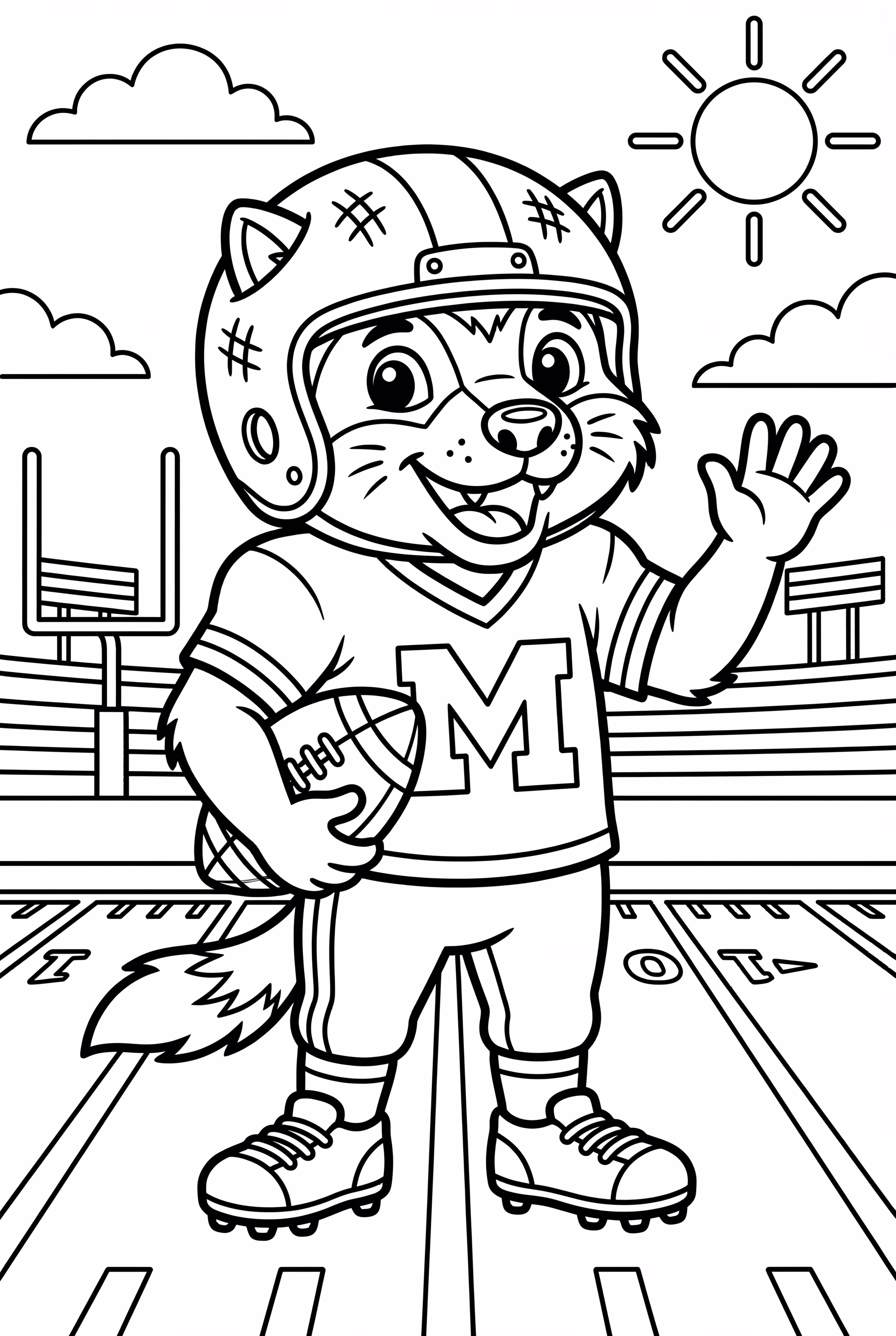 Michigan-Footballspiel