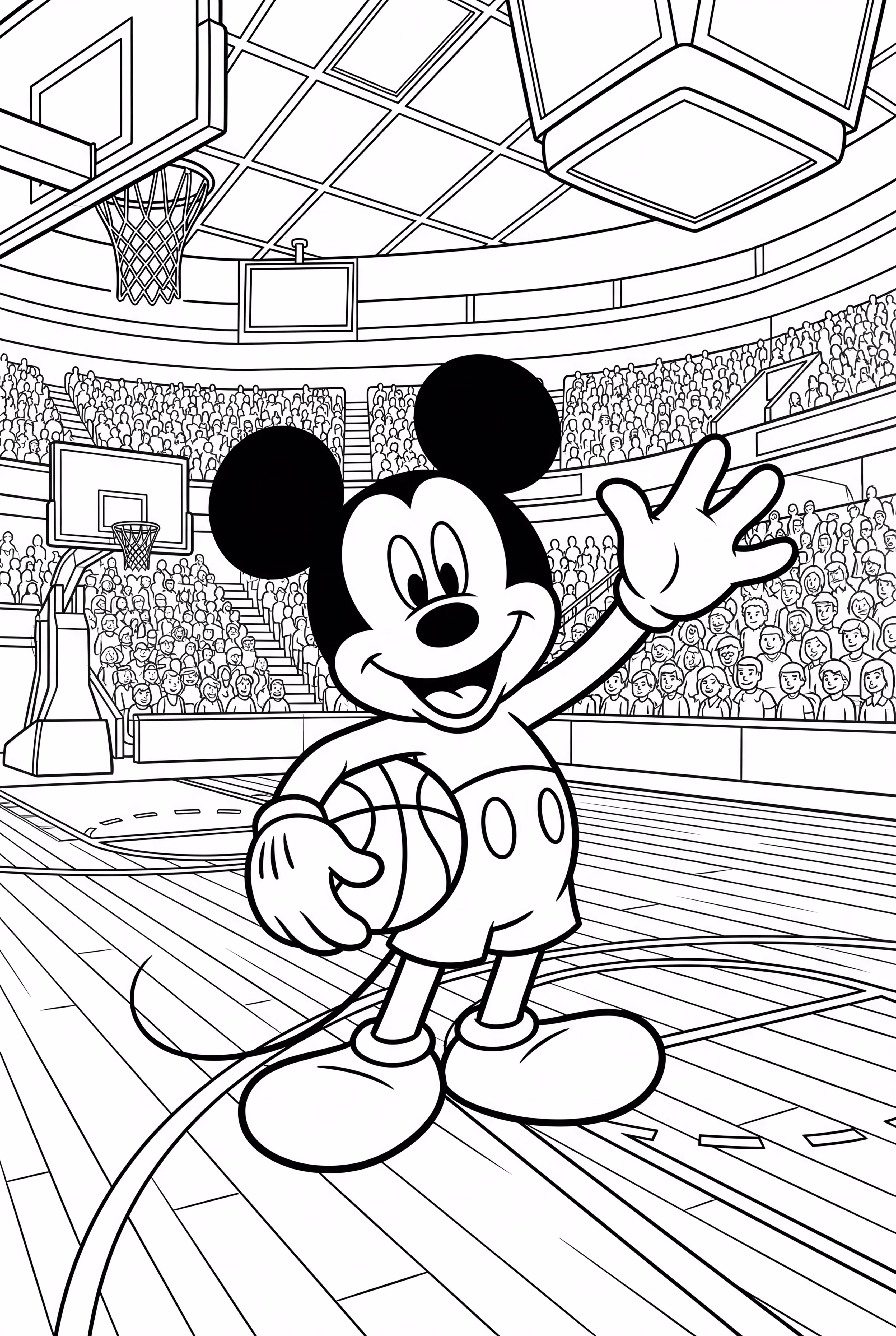 La Práctica de Tiro de Mickey