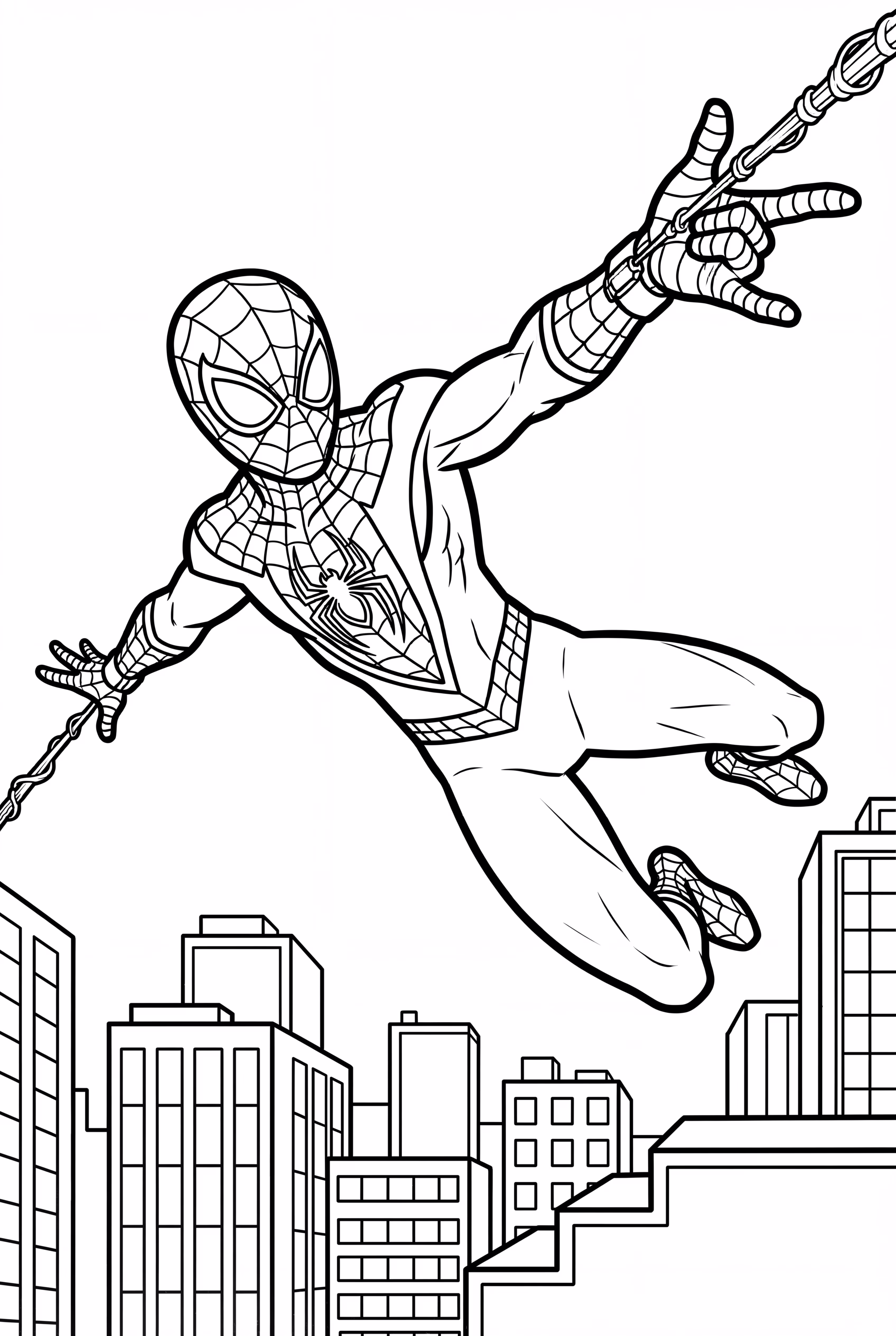 Miles Morales In Animated Spider-Verse Style